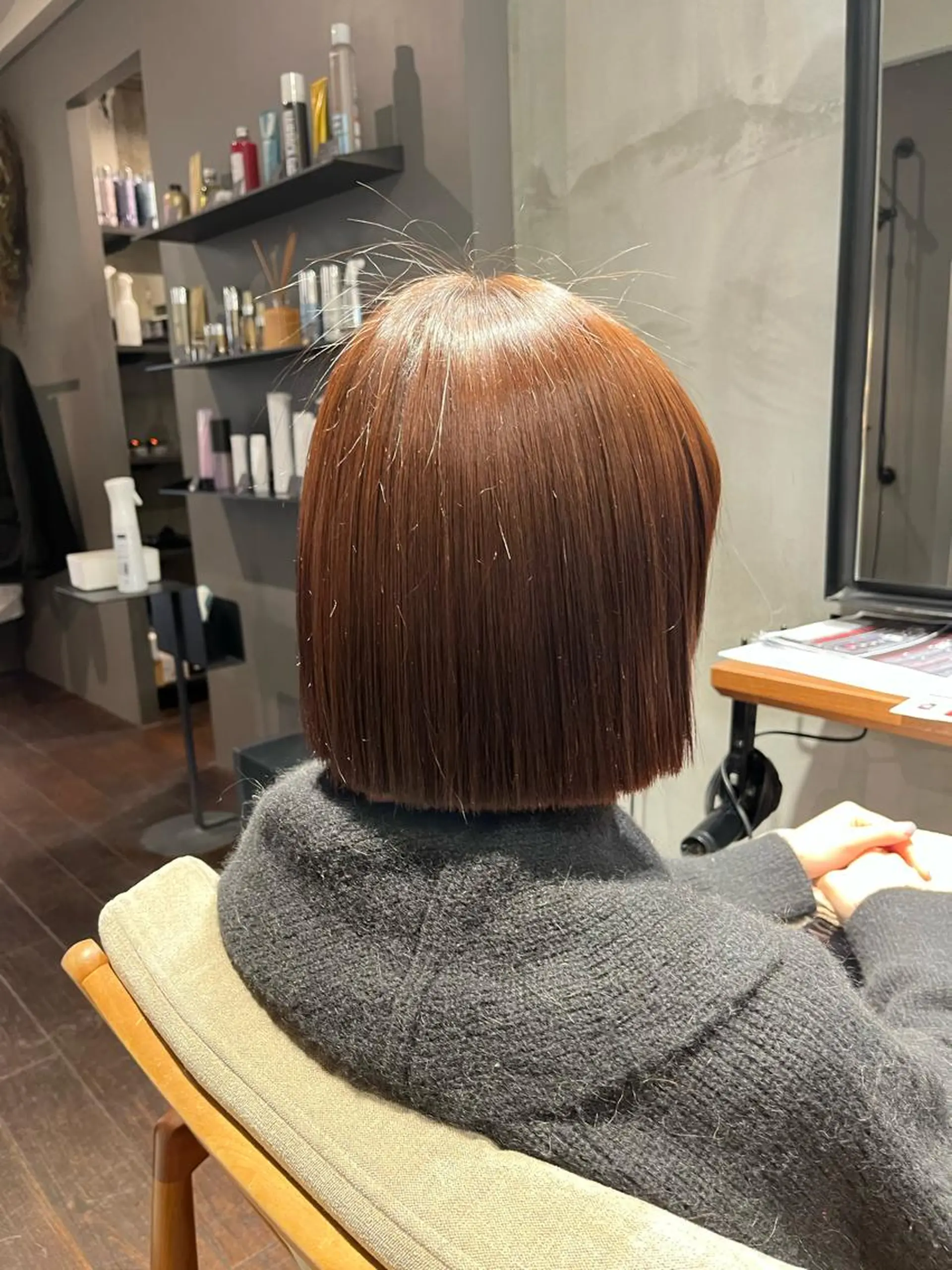 パーマ NERO 眞下秋歩のヘアスタイル