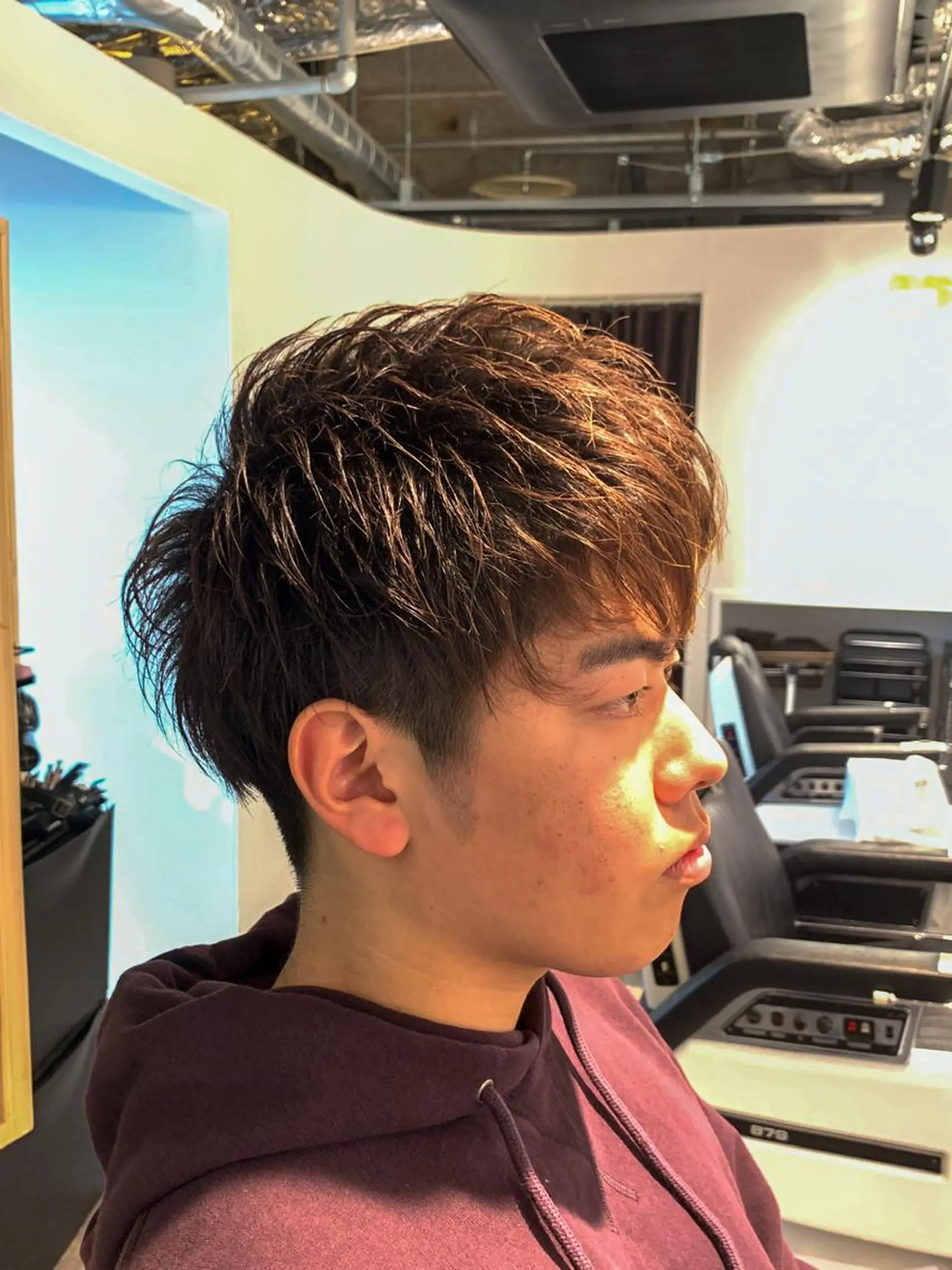 ミディアム メンズ FRISEUR smile&gentleman所属・【川西能勢口駅1分】 木村　翔乃佑のヘアスタイル