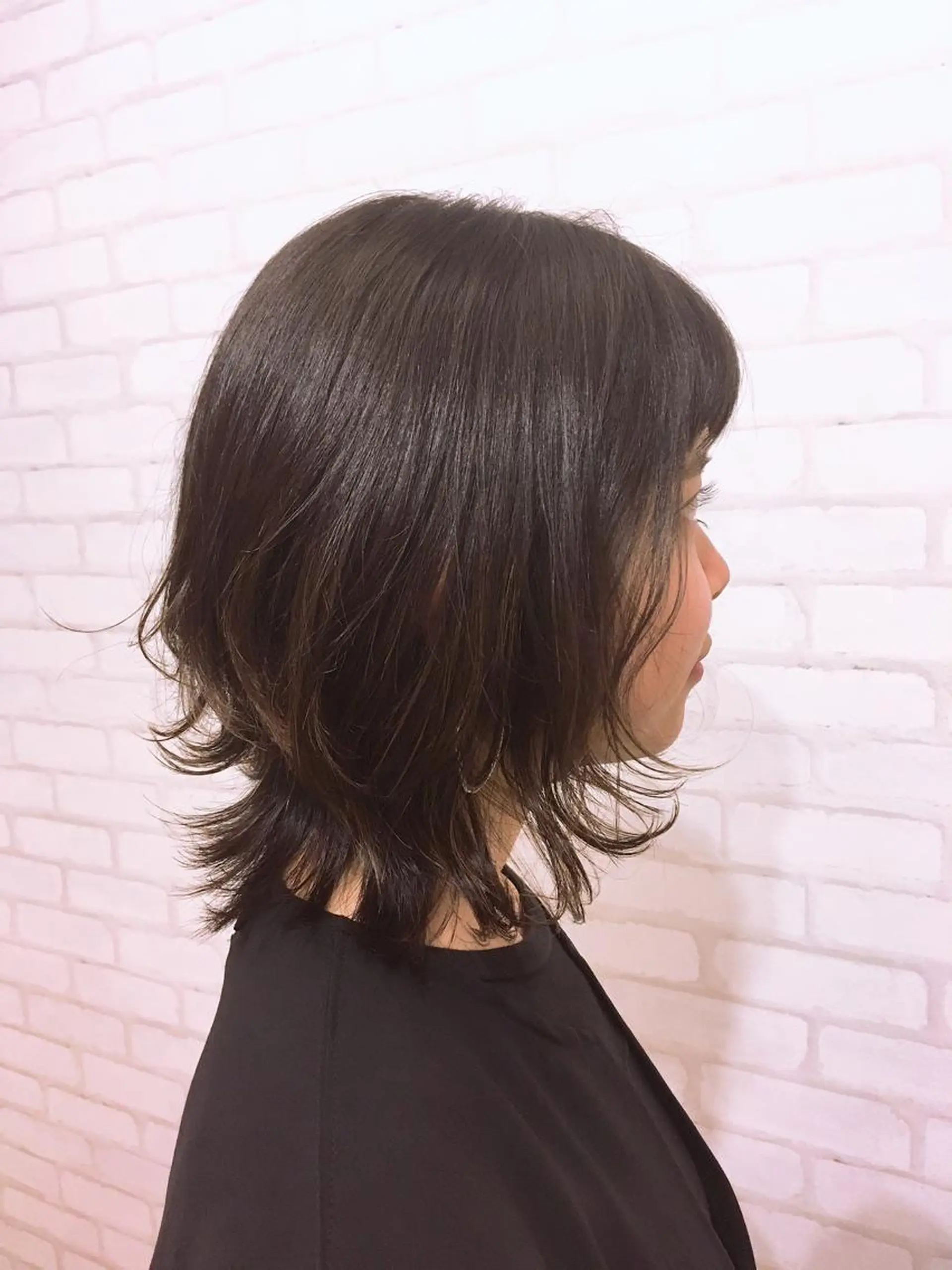 ショート アオガミ （前髪顔周りカット）のヘアスタイル