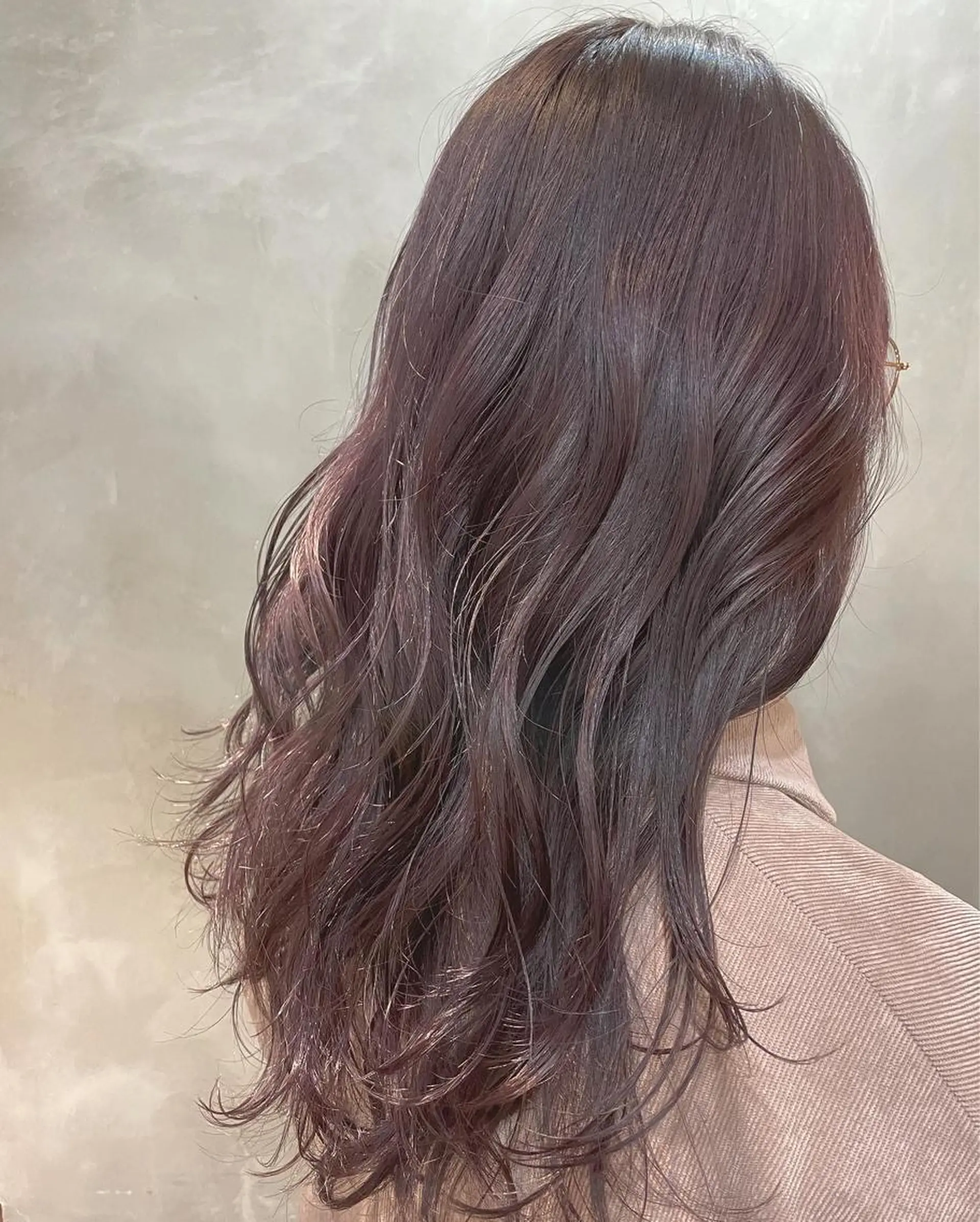 セミロング カラー ピンクカラー little nene(池袋西口)所属・sugino katsuyaのヘアスタイル