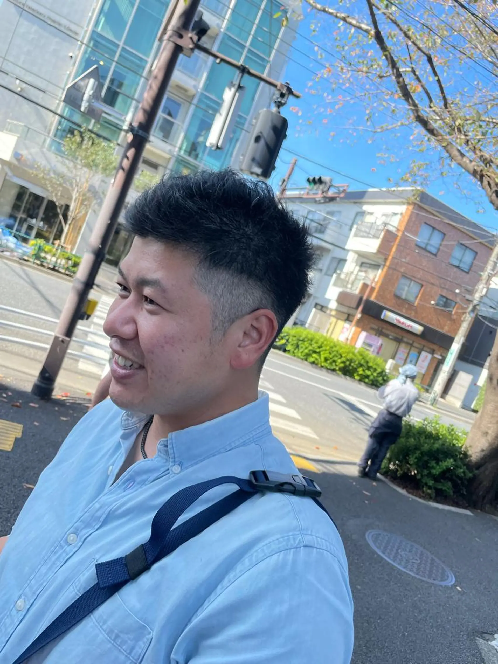 ショート カット トリートメント 山本 雷のヘアスタイル