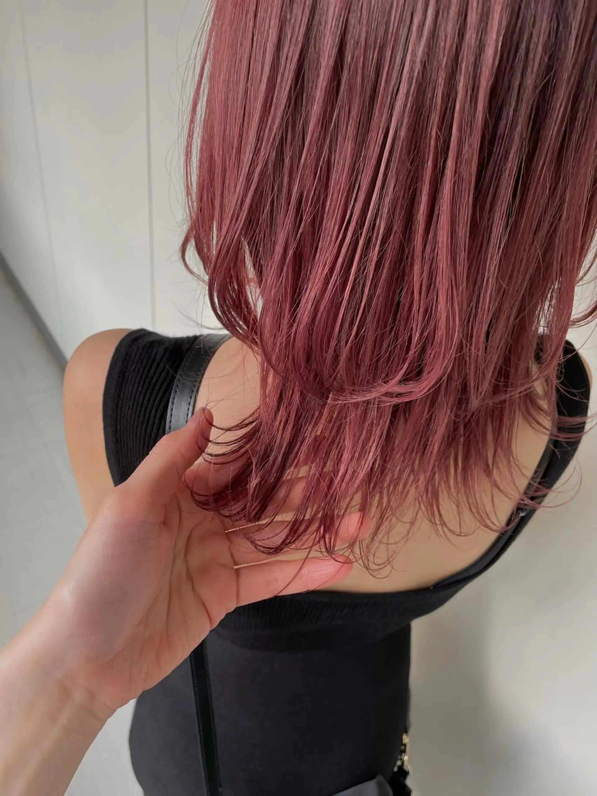 ミディアム カラー ヘアアレンジ カット ヘアカラー トリートメント maoブリーチ無し 似合わせカラーのヘアスタイル