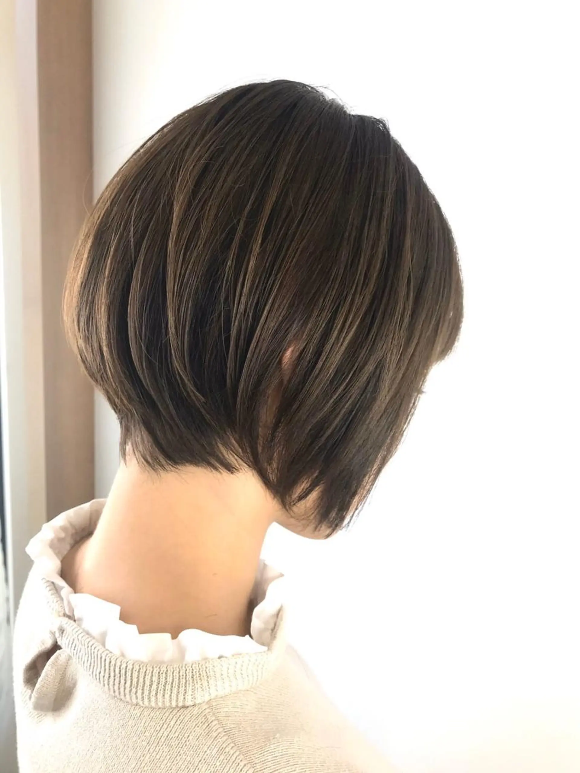 ショート カラー カット ヘアカラー トリートメント Lien 深井店のヘアスタイル