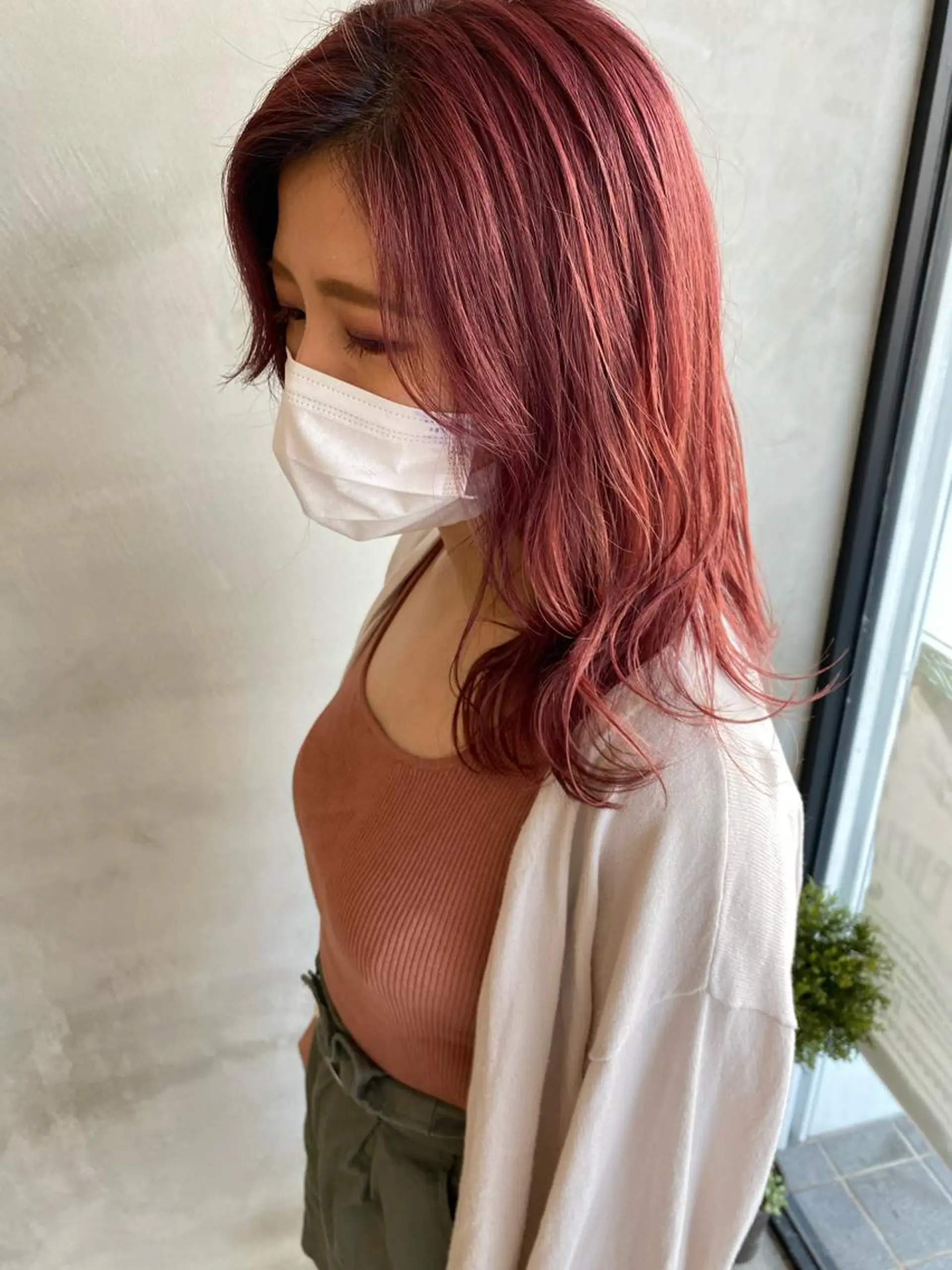 セミロング カラー ヘアアレンジ ネイル マツエク・マツパ インナーカラー くびれヘア 外国人風カラー 学生 レイヤーカット reverie【レヴリー】所属・夜23時まで予約🉑 reverieあきらのヘアスタイル