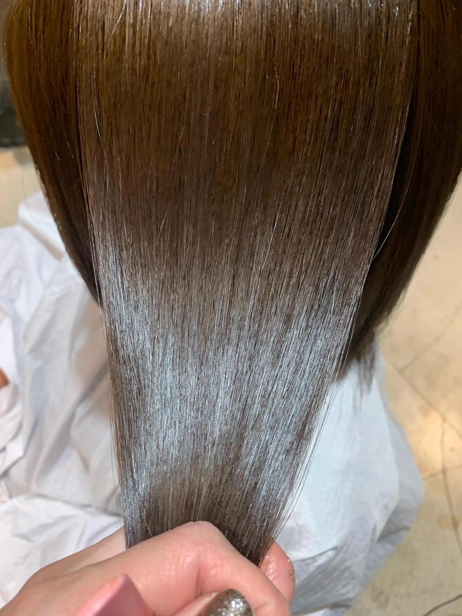 セミロング カラー ヘアアレンジ 髪質改善/縮毛/新宿 🫧SUZUKA🫧のヘアスタイル