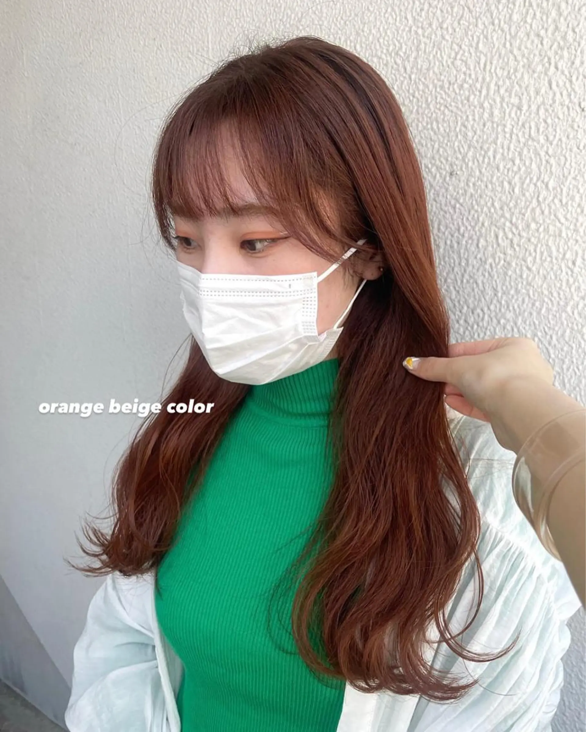 ロング カラー パーマ ヘアアレンジ メンズ キッズ ネイル マツエク・マツパ アイブロウ 透明感カラー・レイヤ ー🎀amika🎀のヘアスタイル