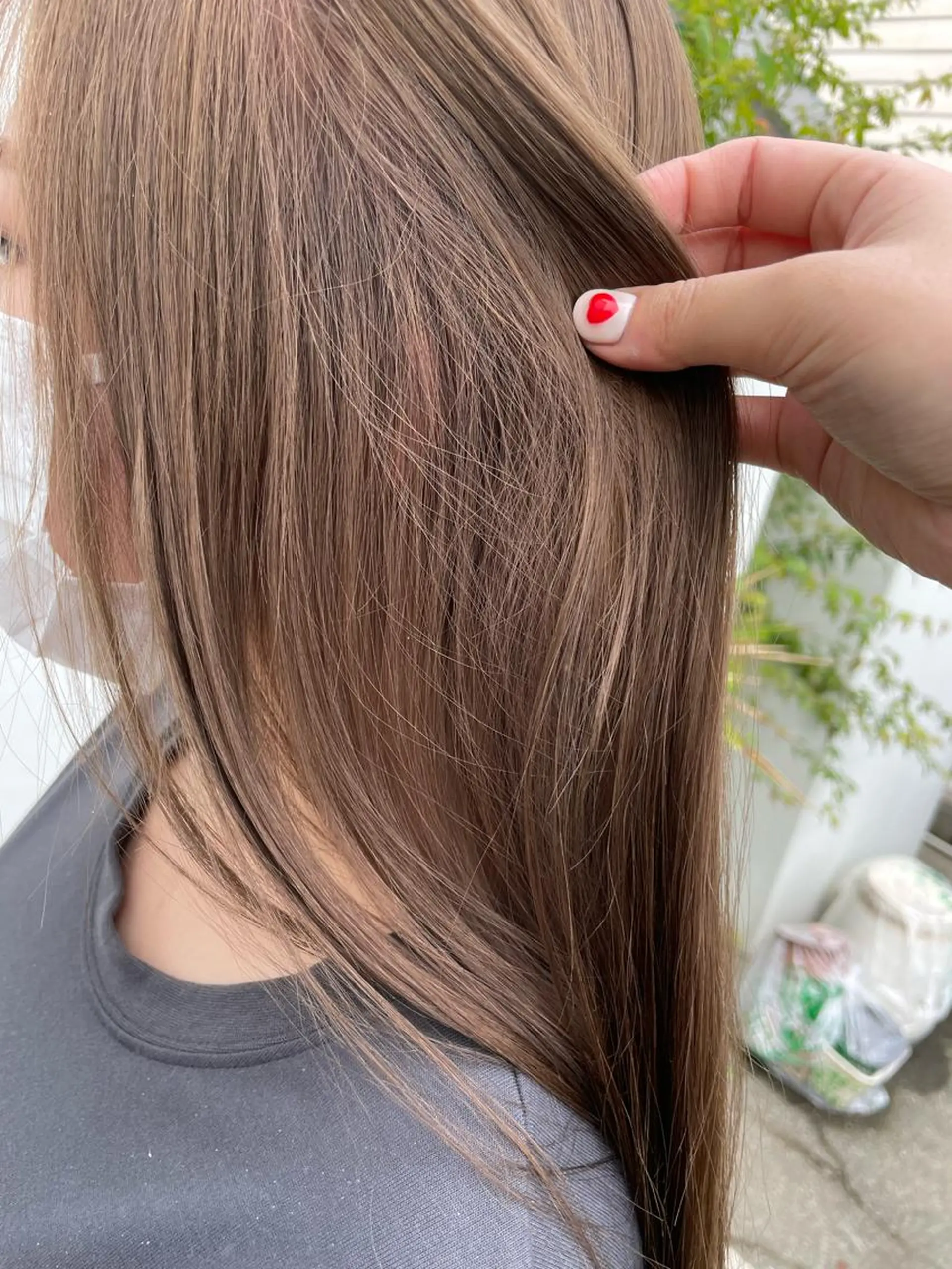 ロング 康本 瑞季のヘアスタイル