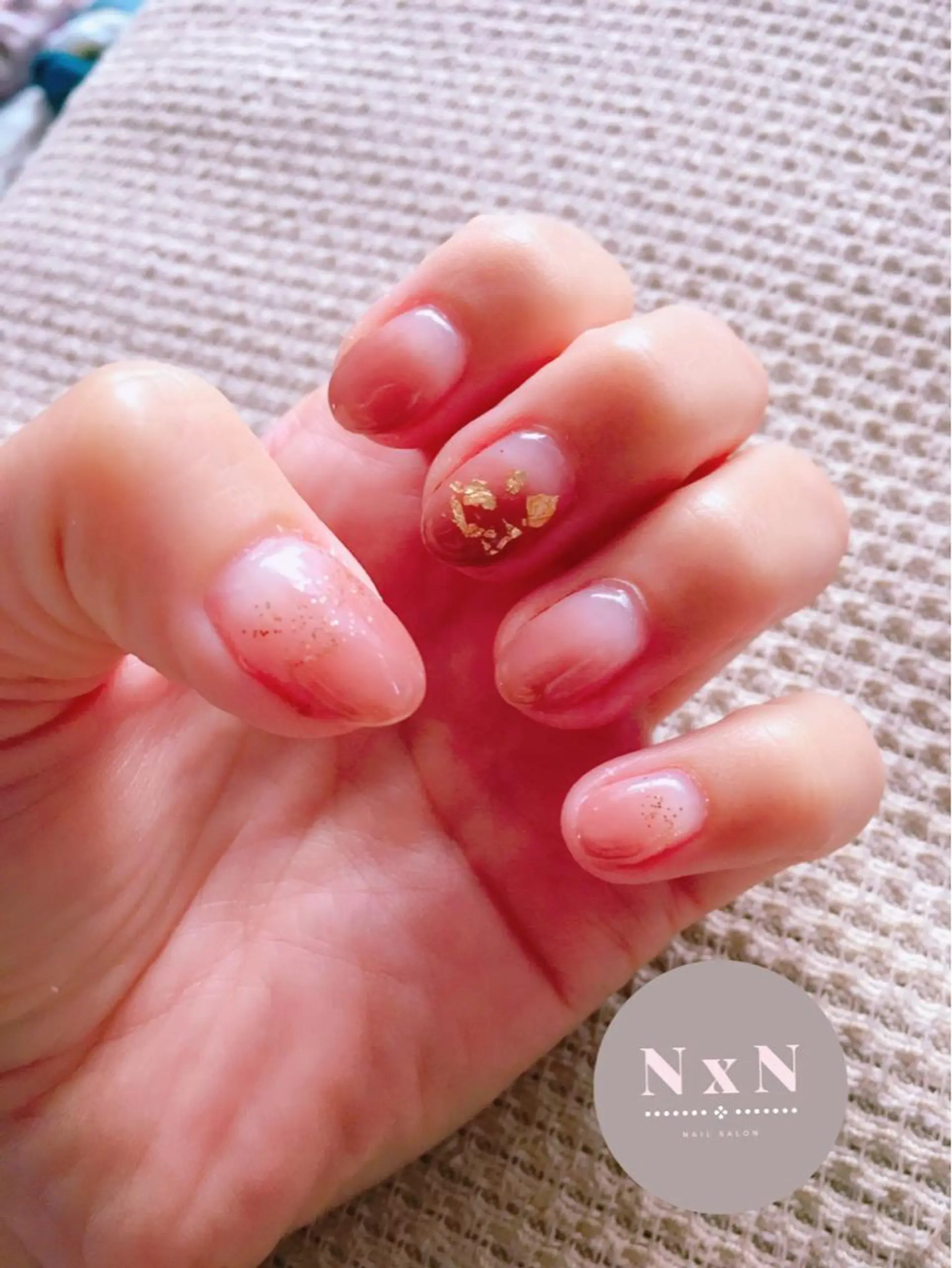 ネイル グラデーション ハンドネイル nail salon N×Nのネイルデザイン