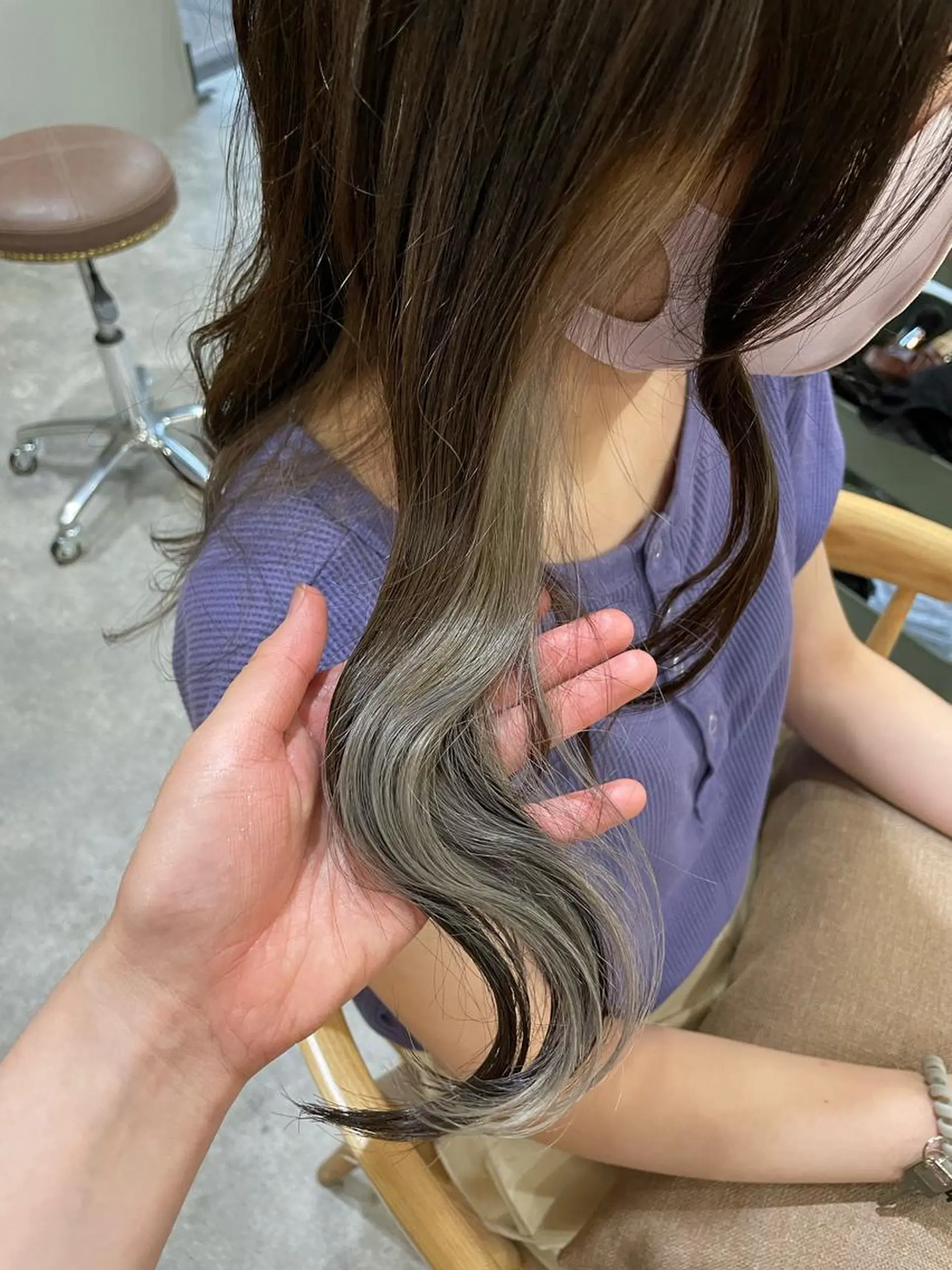 ロング ヘアカラー soyon心斎橋所属・♡透明感/艶カラー/ M a I ♡のヘアスタイル