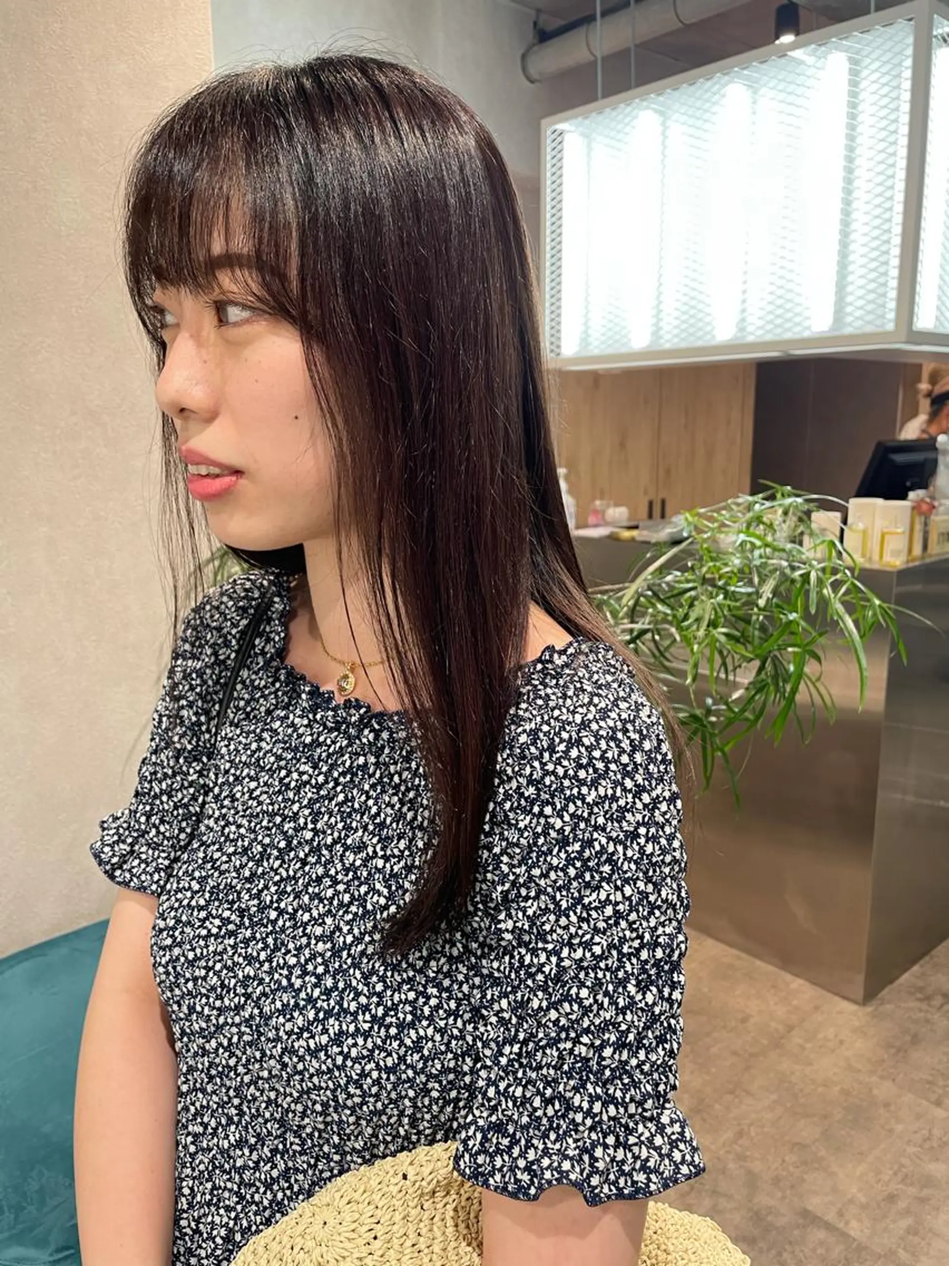 ロング カラー ブラウンカラー ヘアカラー ナチュラル透明感🌱 小山美樹子のヘアスタイル