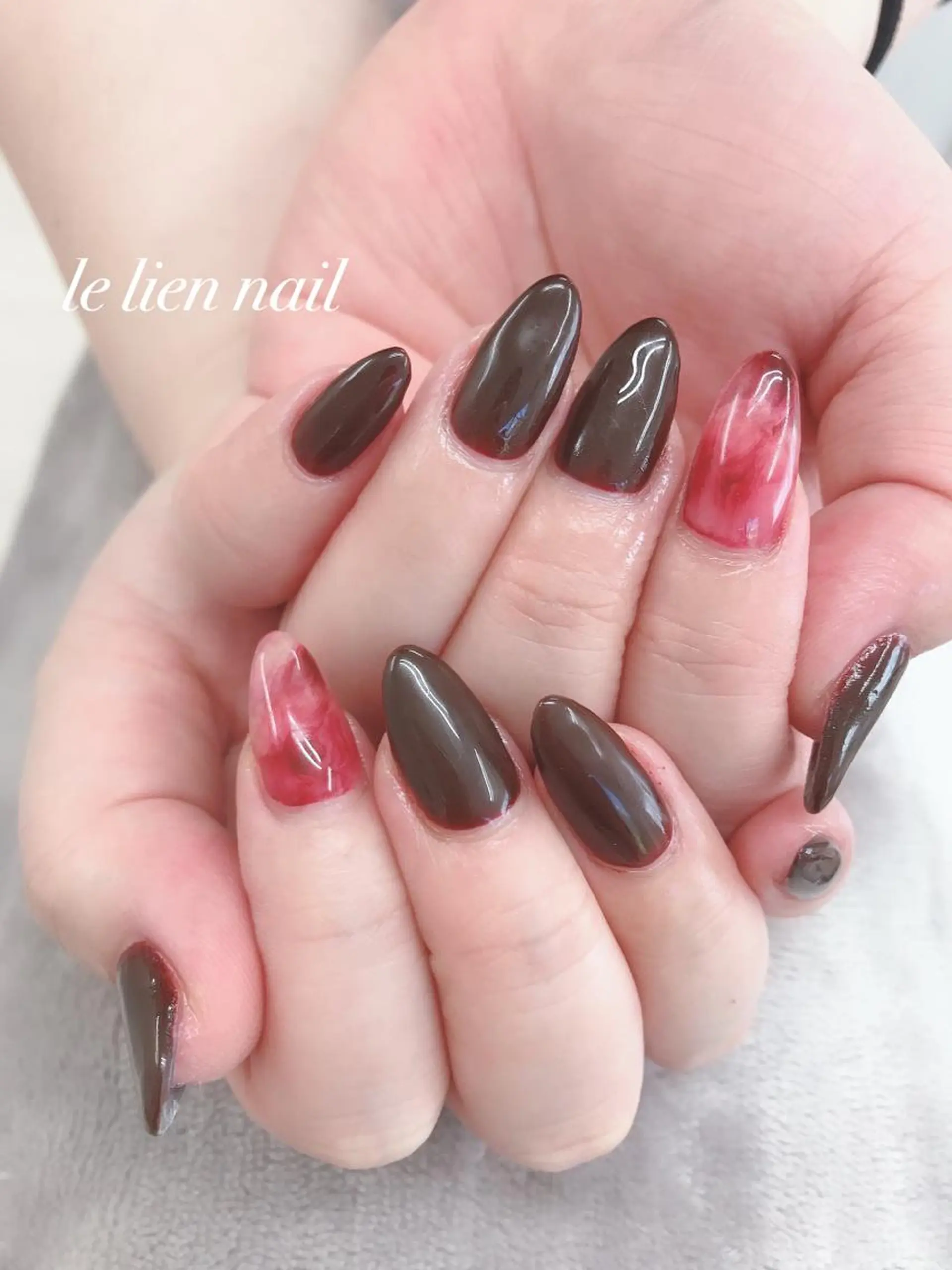 セミロング le lien nailのネイルデザイン