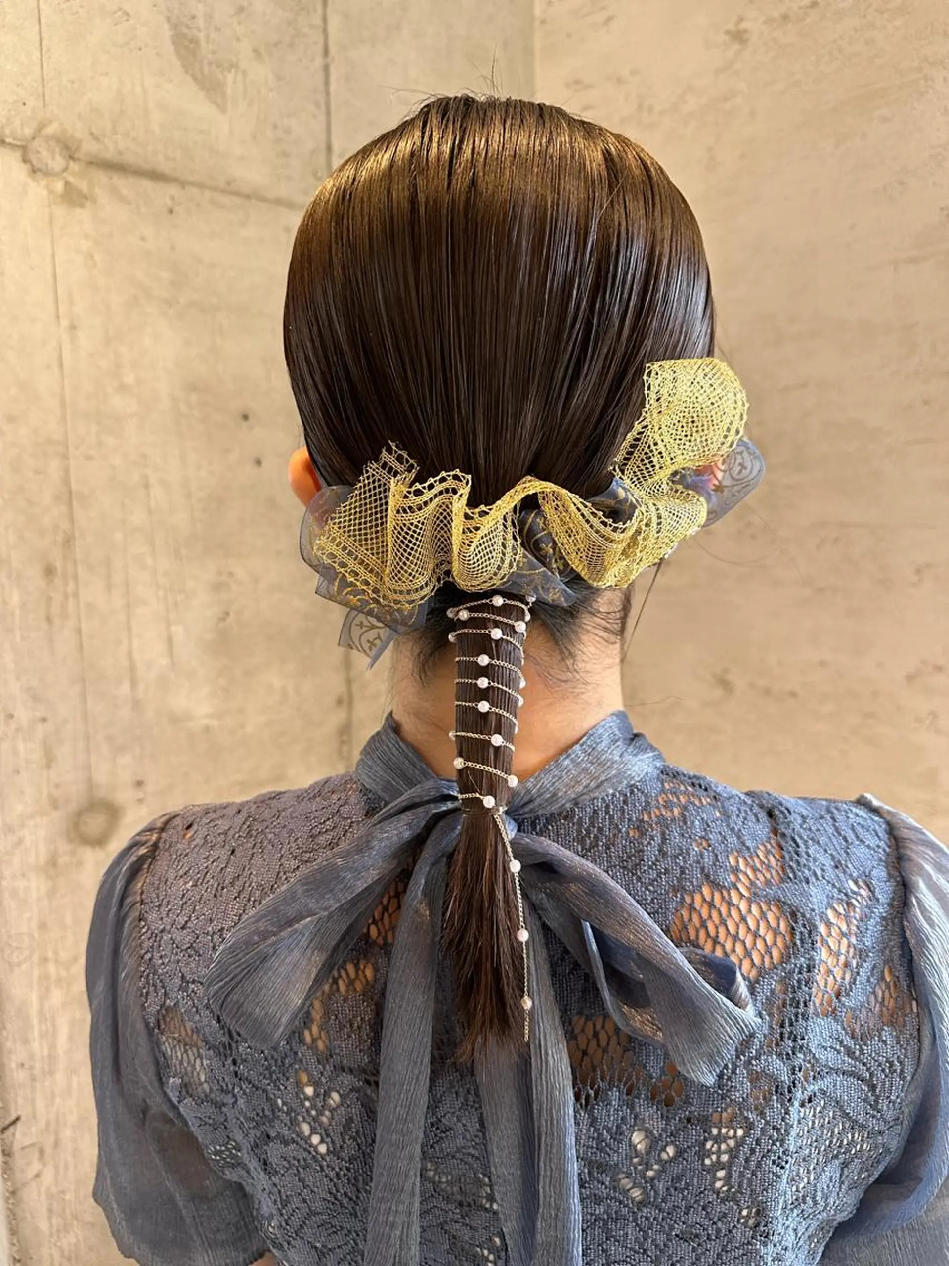 セミロング ヘアアレンジ 女性に人気♪ はやしほのかのヘアスタイル