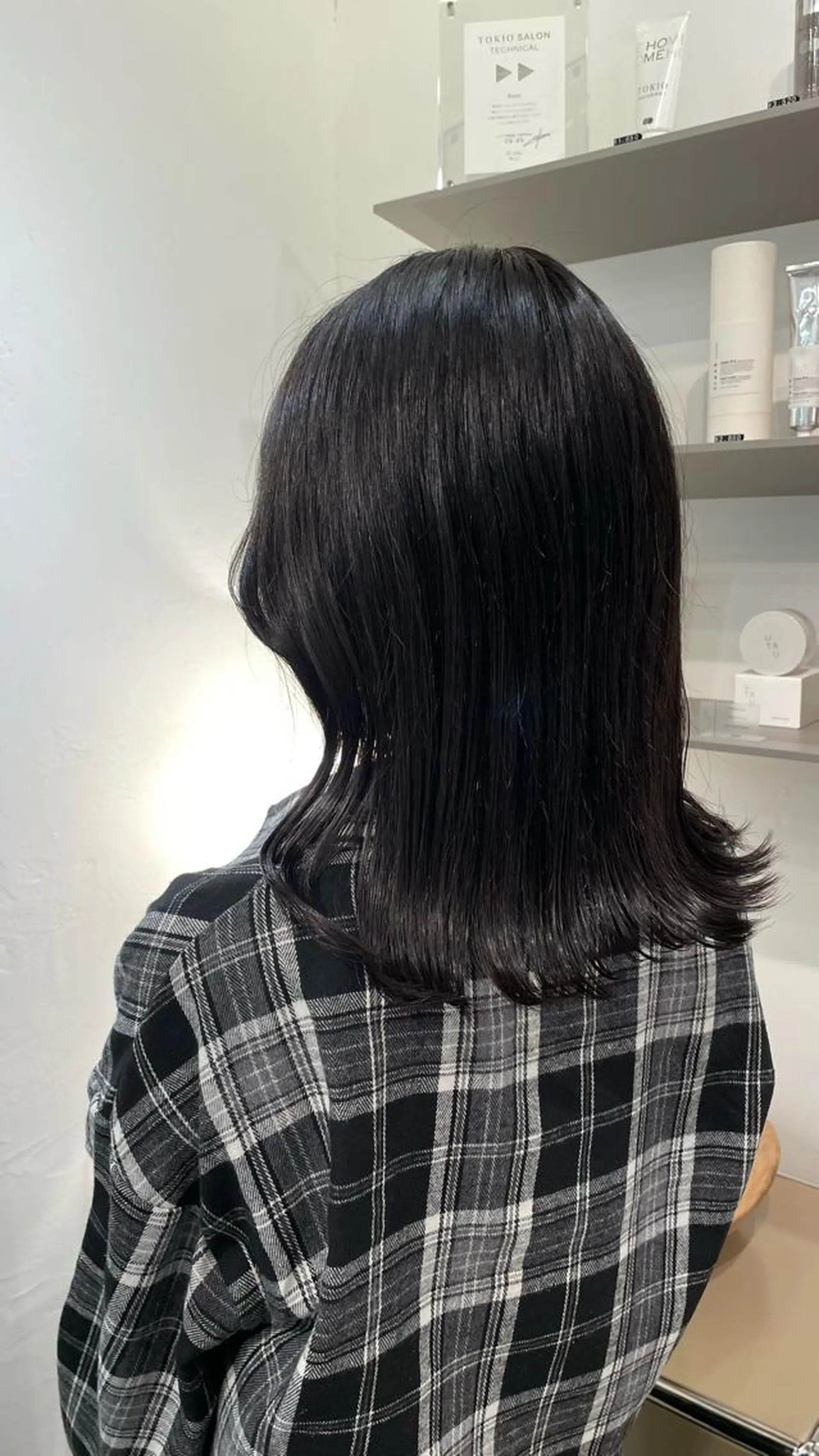 セミロング ALLYS 渋谷店所属・最高級の艶のある カラーmei🎨のヘアスタイル