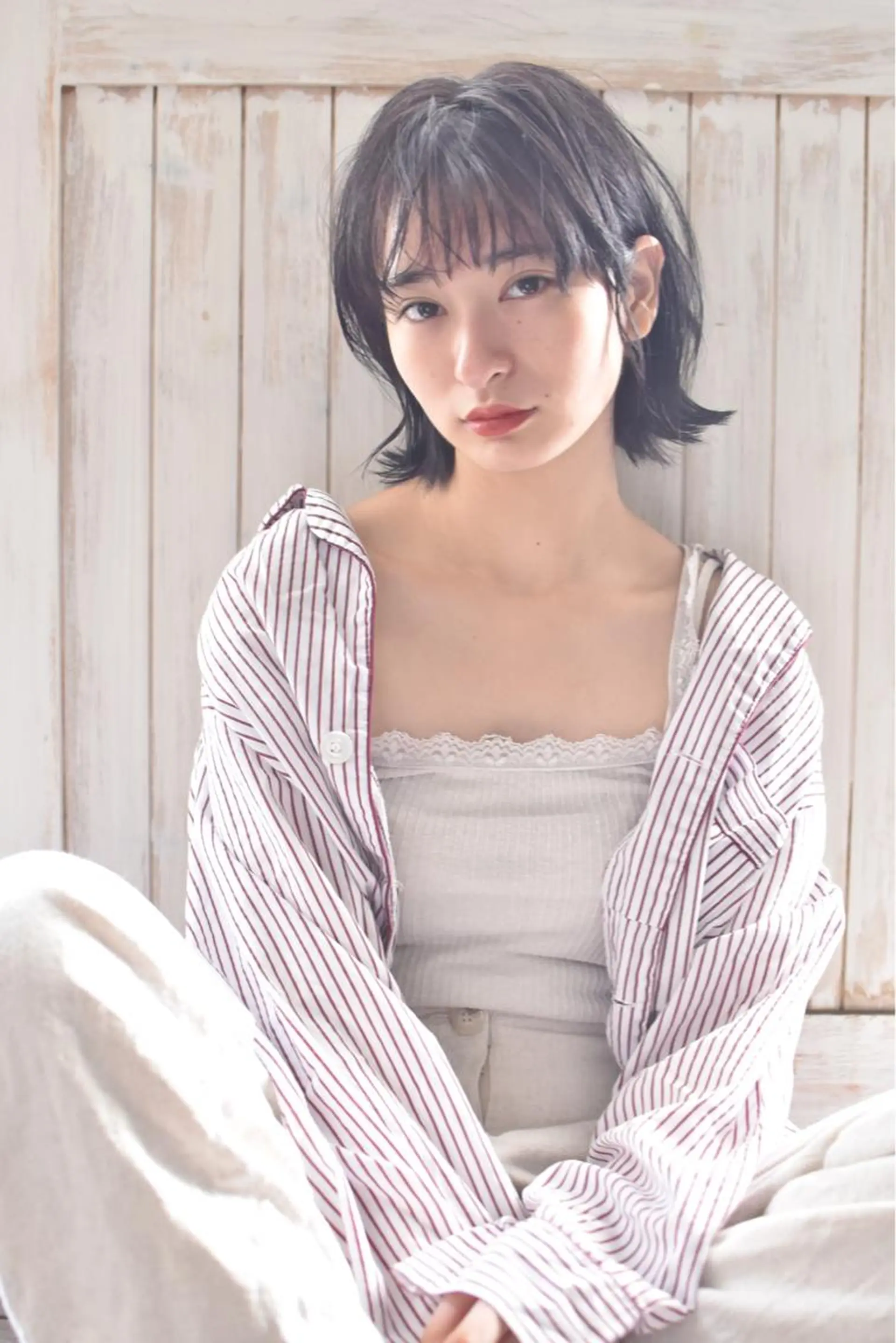 ショート カラー パーマ カット ヘアカラー トリートメント 南堀江🌿パーマ Tetsu【テツ】のヘアスタイル