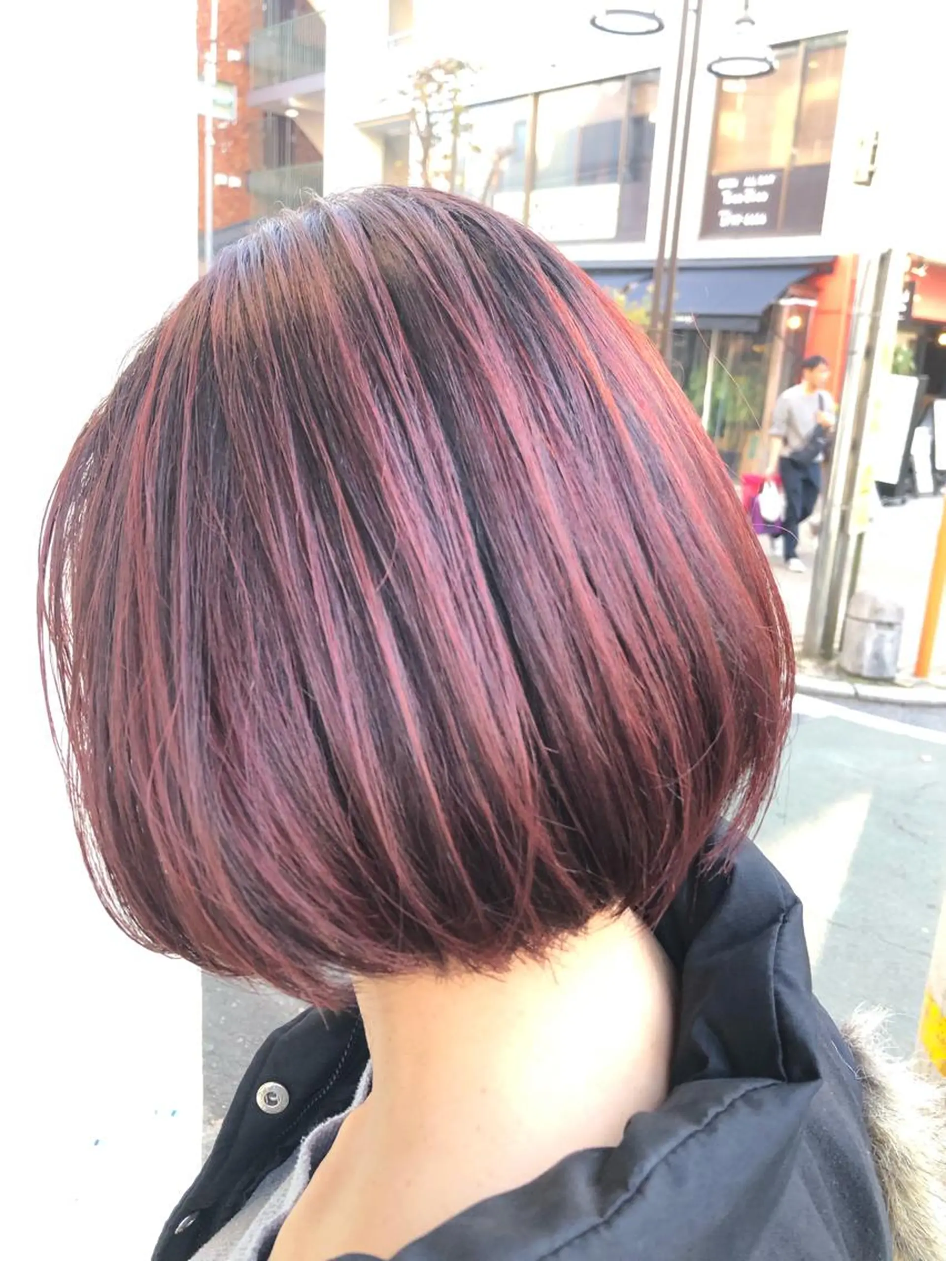 ショート ボブ ハイライト カット ヘアカラー トリートメント パーソナルカラー骨格 顔タイプ　小幡のその他イメージ