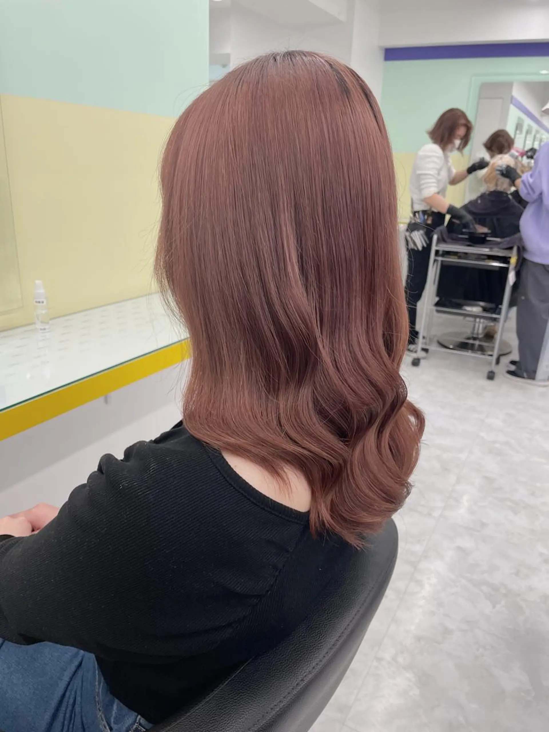 ロング カラー 横浜メンズパーマ🔥 大野賢人のヘアスタイル