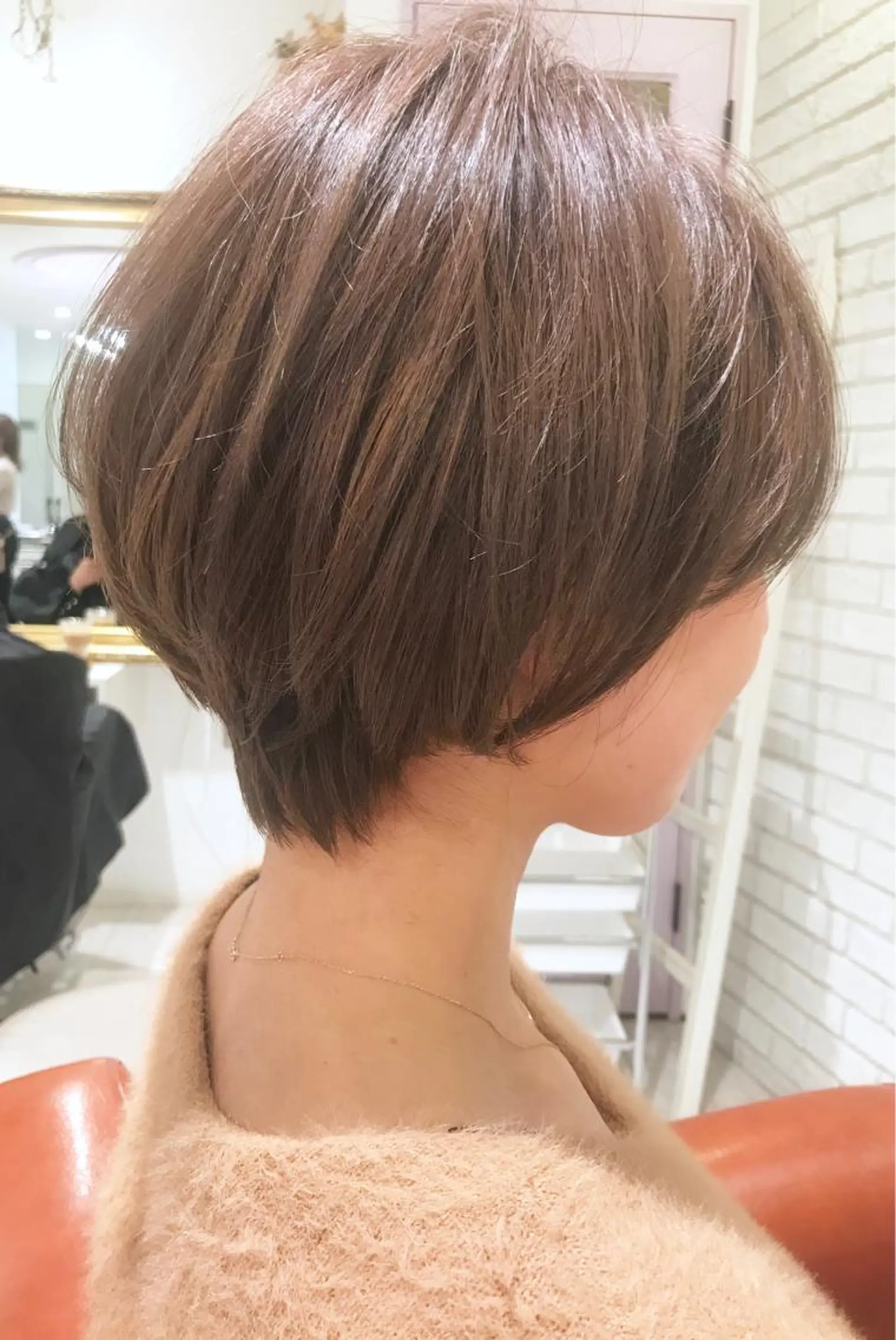 ショート カラー ヘアアレンジ ショートヘア ai あいのヘアスタイル