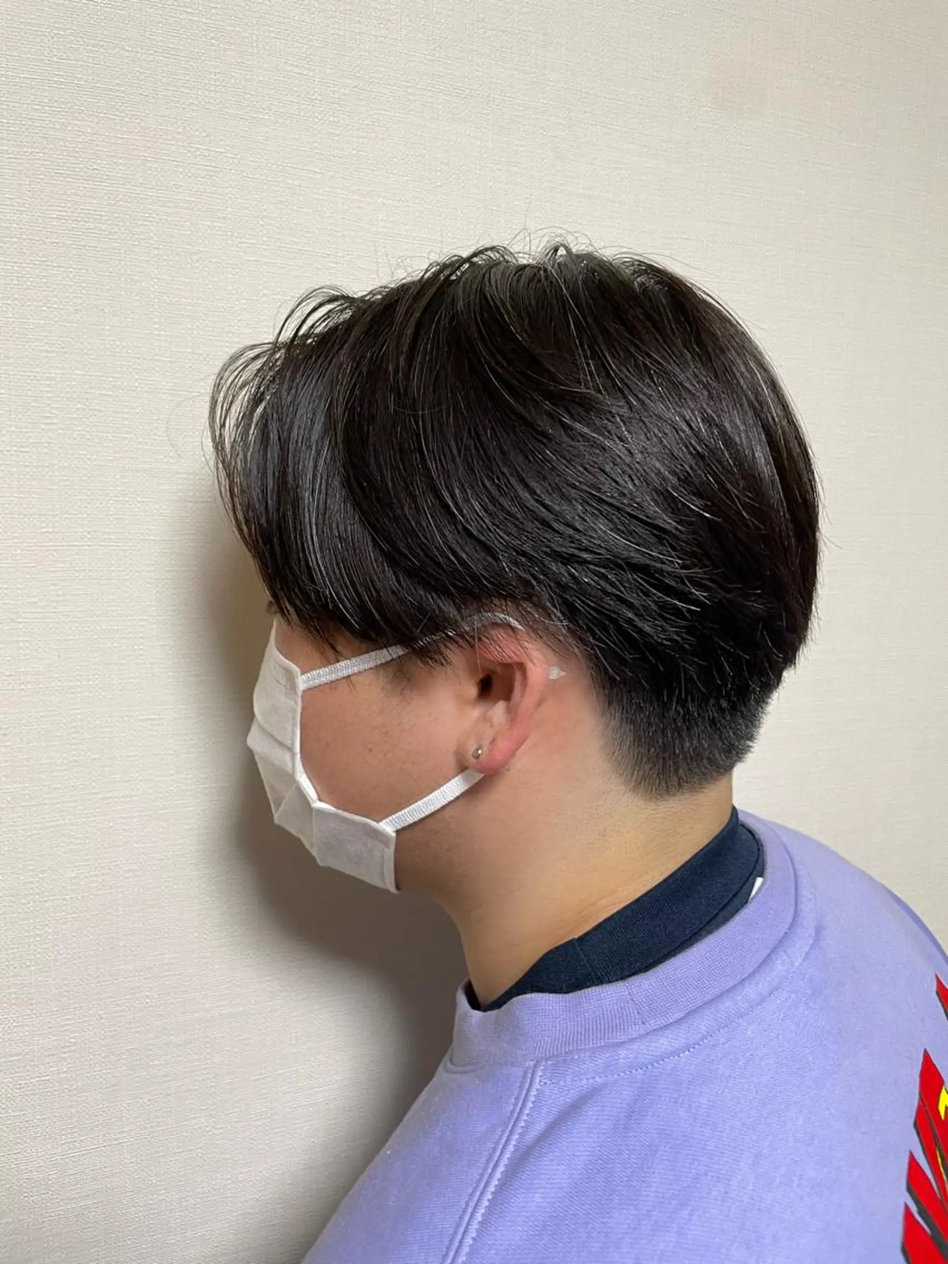 メンズ センターパート 藤岡 紗良のマツエク・マツパデザイン