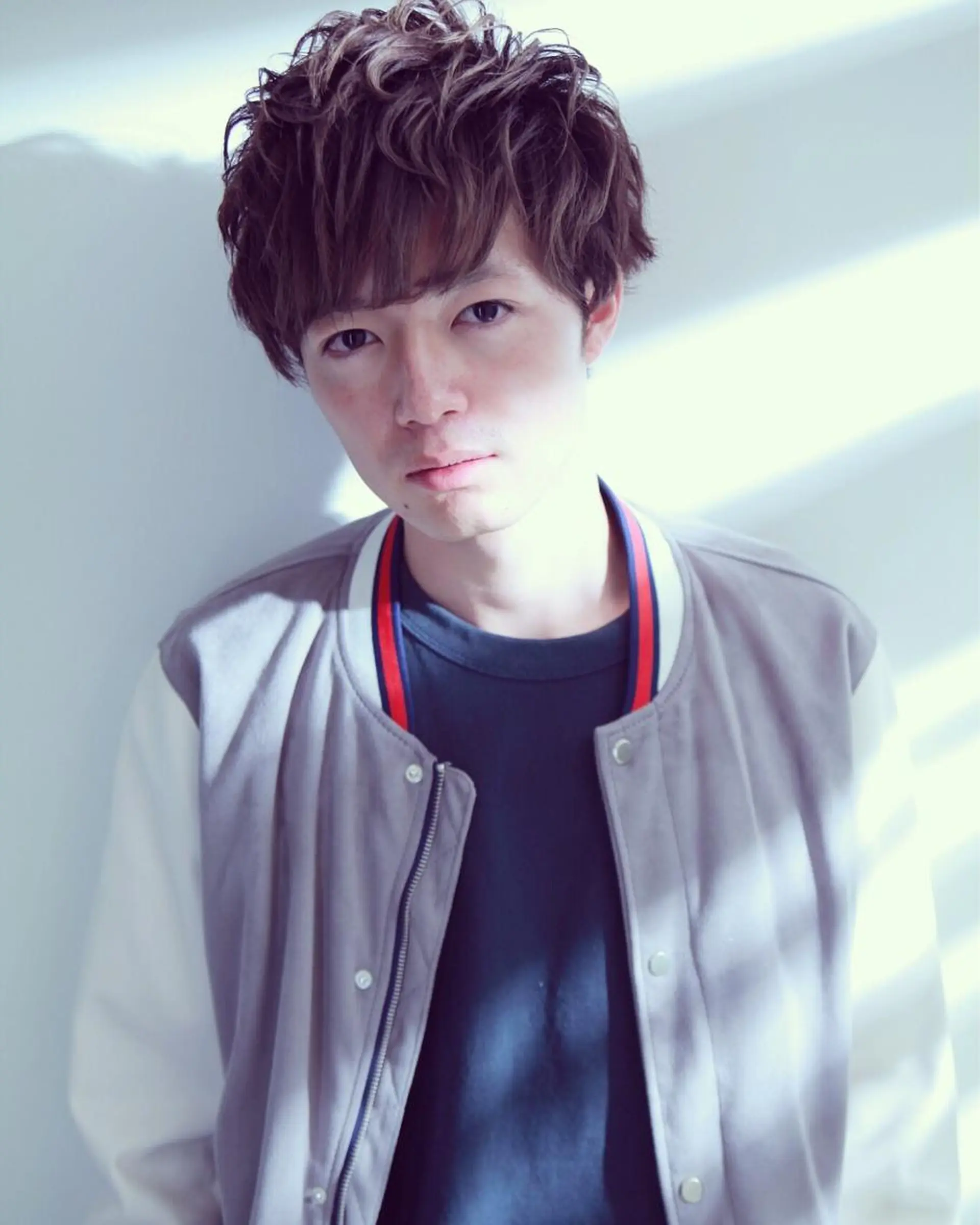 ショート メンズ ブリーチカラー✨ 駒場　笙のヘアスタイル