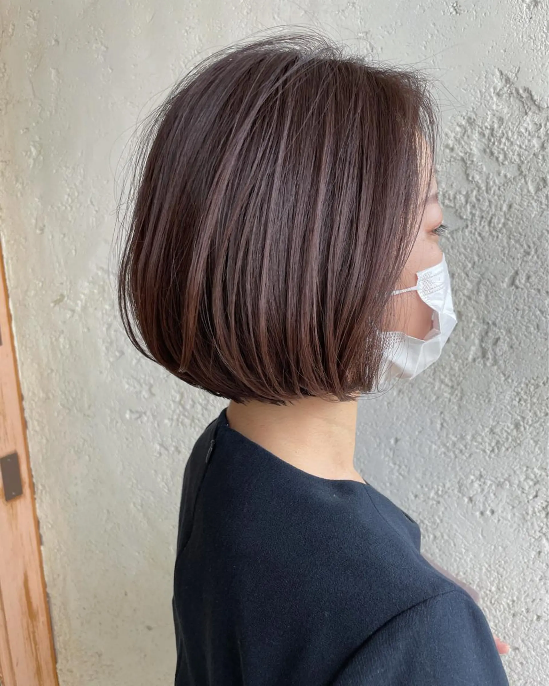 ショート カラー 透明感カラー 似合わせカット noi所属・かわなか まいのヘアスタイル
