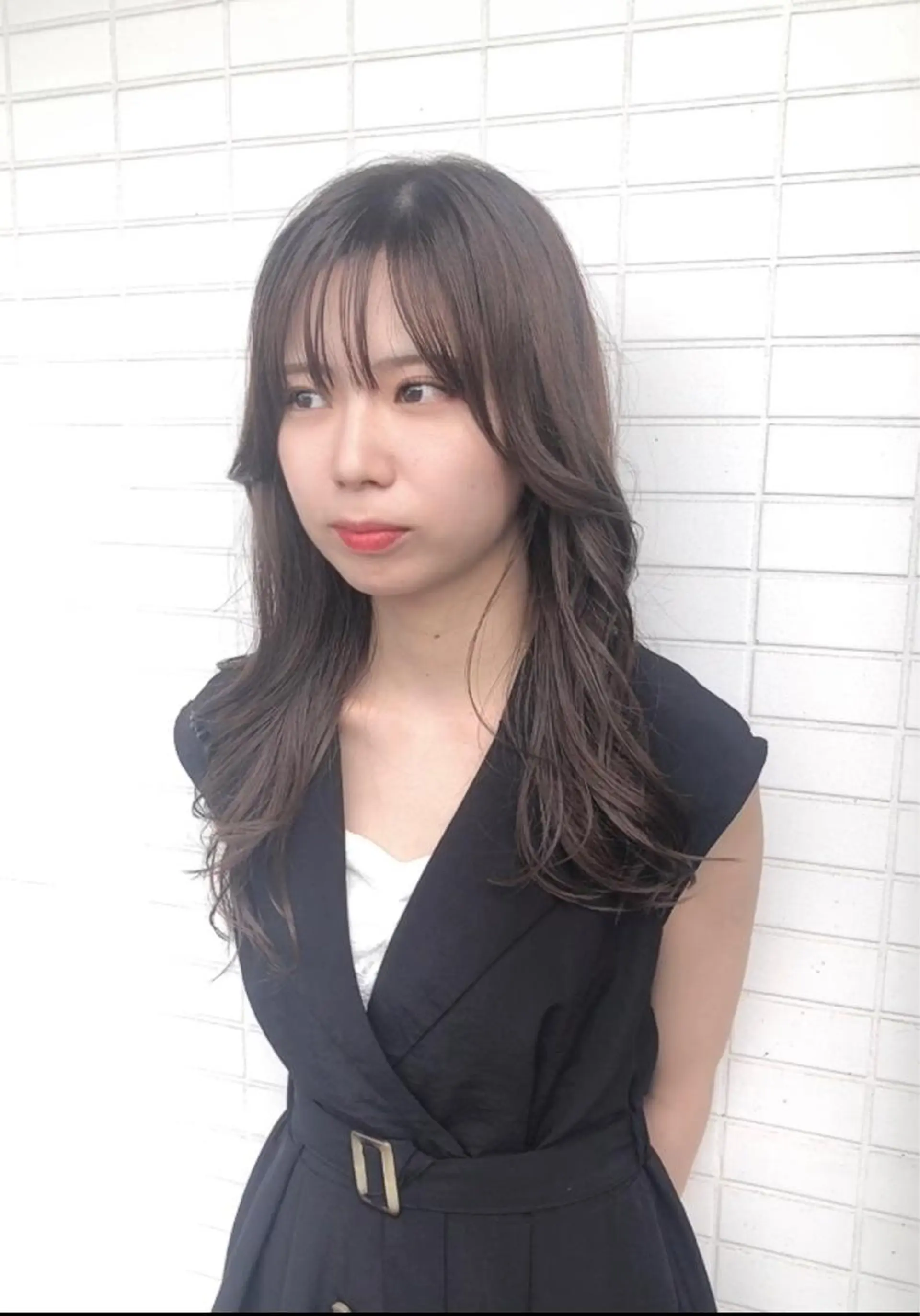 ロング ヘアカラー トリートメント uti所属・菊池 幹のヘアスタイル