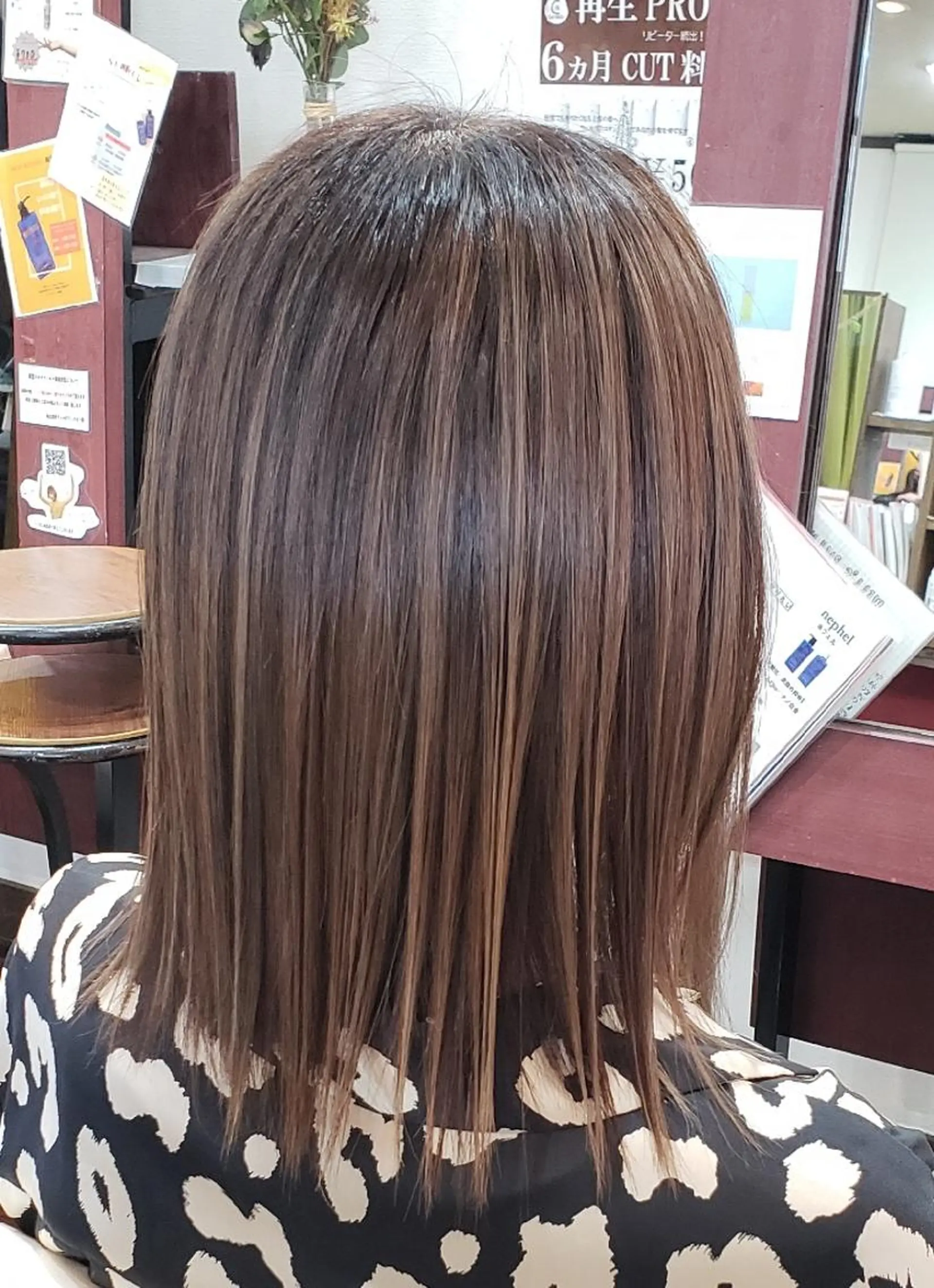 ミディアム カラー 山田 一輝のヘアスタイル