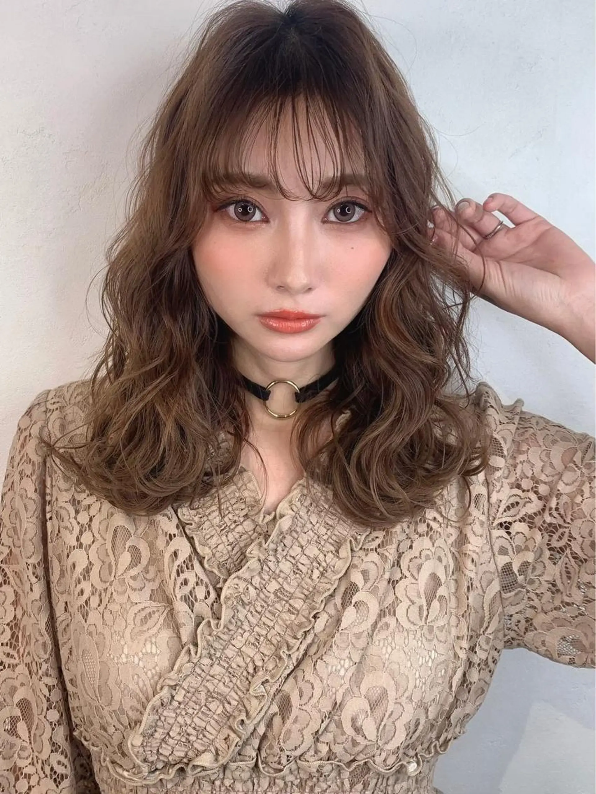 ミディアム 韓×中くびれヘア💋 髪質改善宇塚元哉💓のヘアスタイル