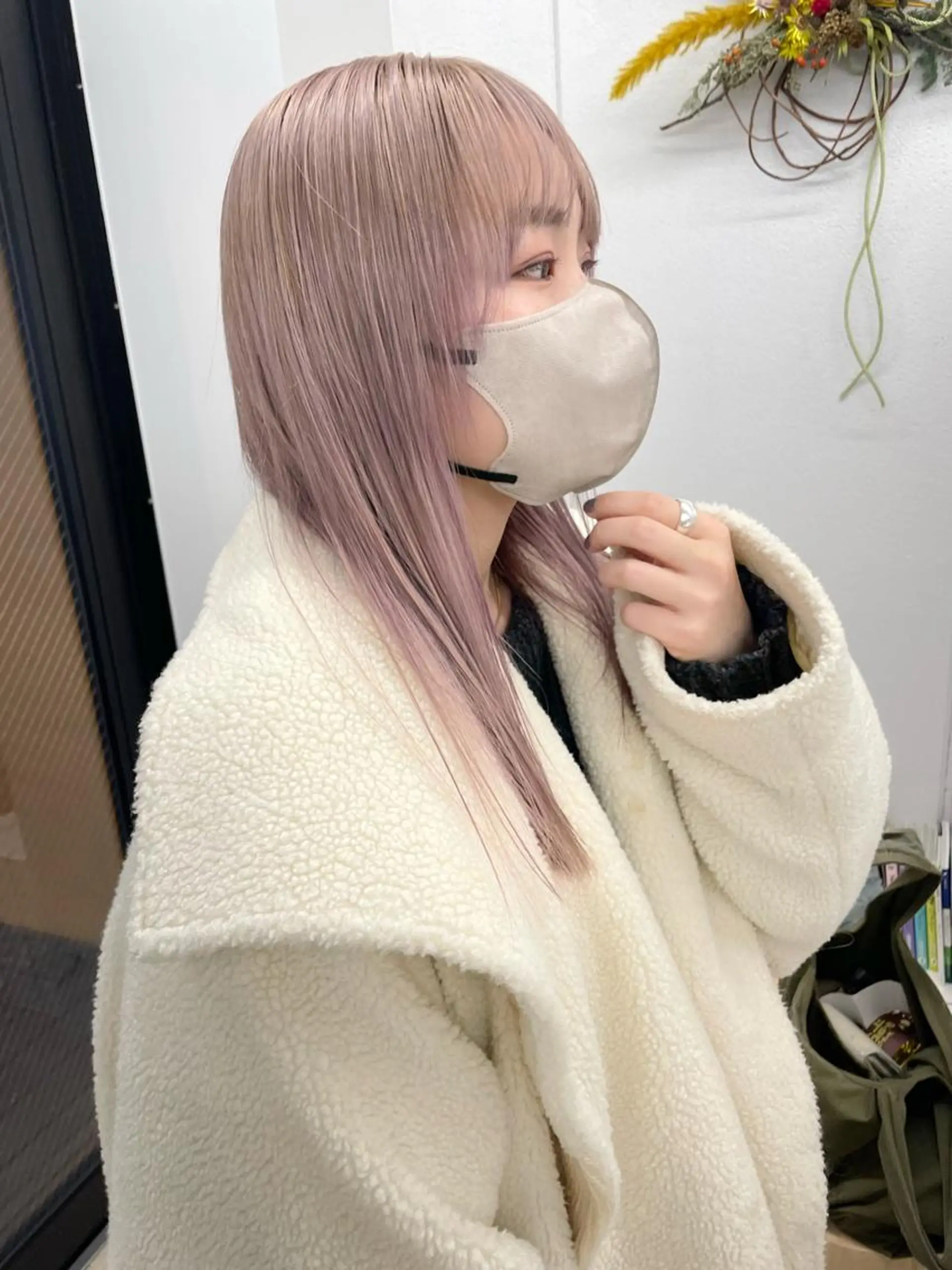 ミディアム カラー ヘアカラー 関 京磨のヘアスタイル