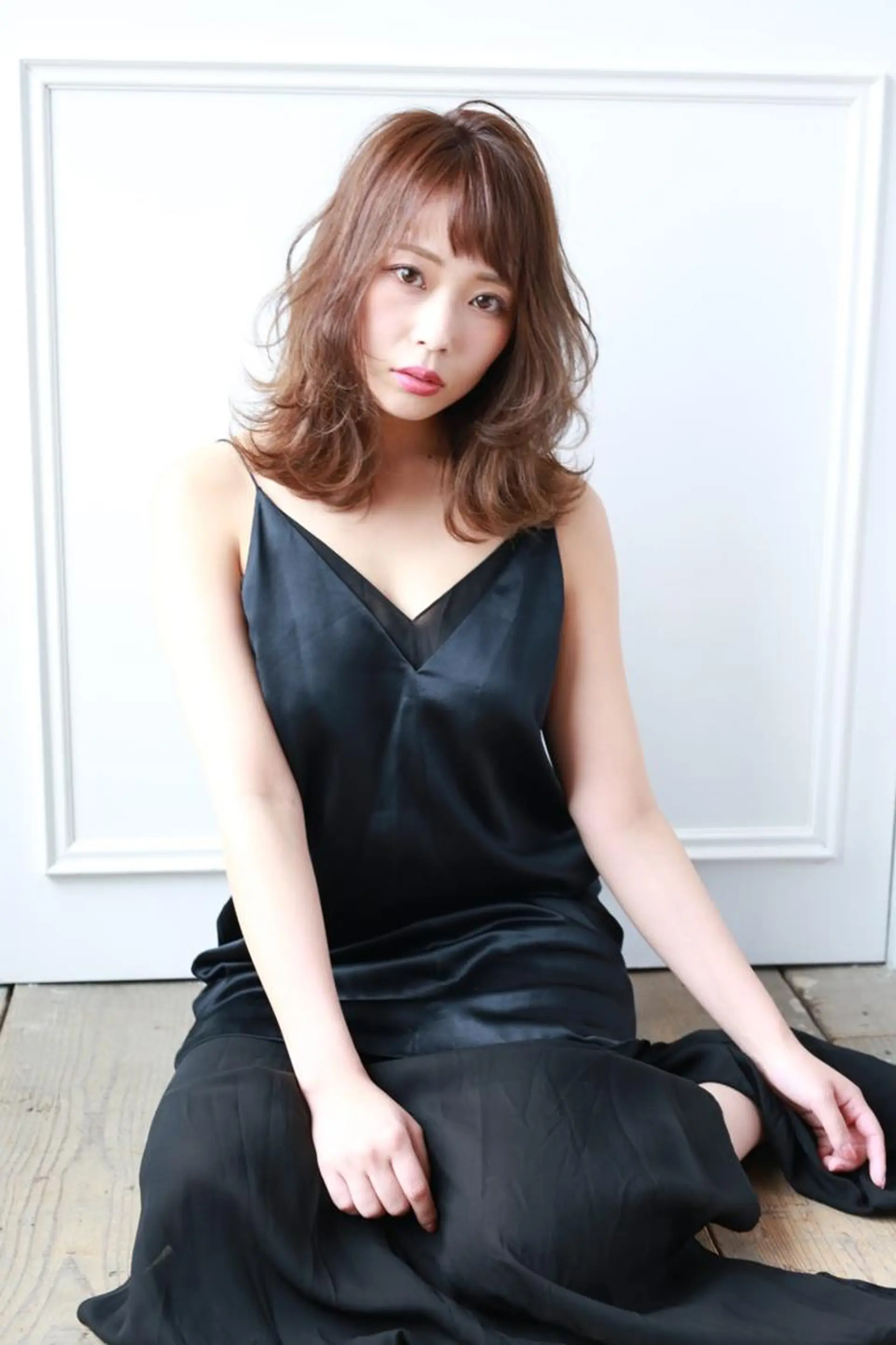 ミディアム due hair 京都駅前店 MILBON オージュア認定サロン【デューヘアー】所属・ハイトーンブリーチ 土坂　由志【京都】のヘアスタイル