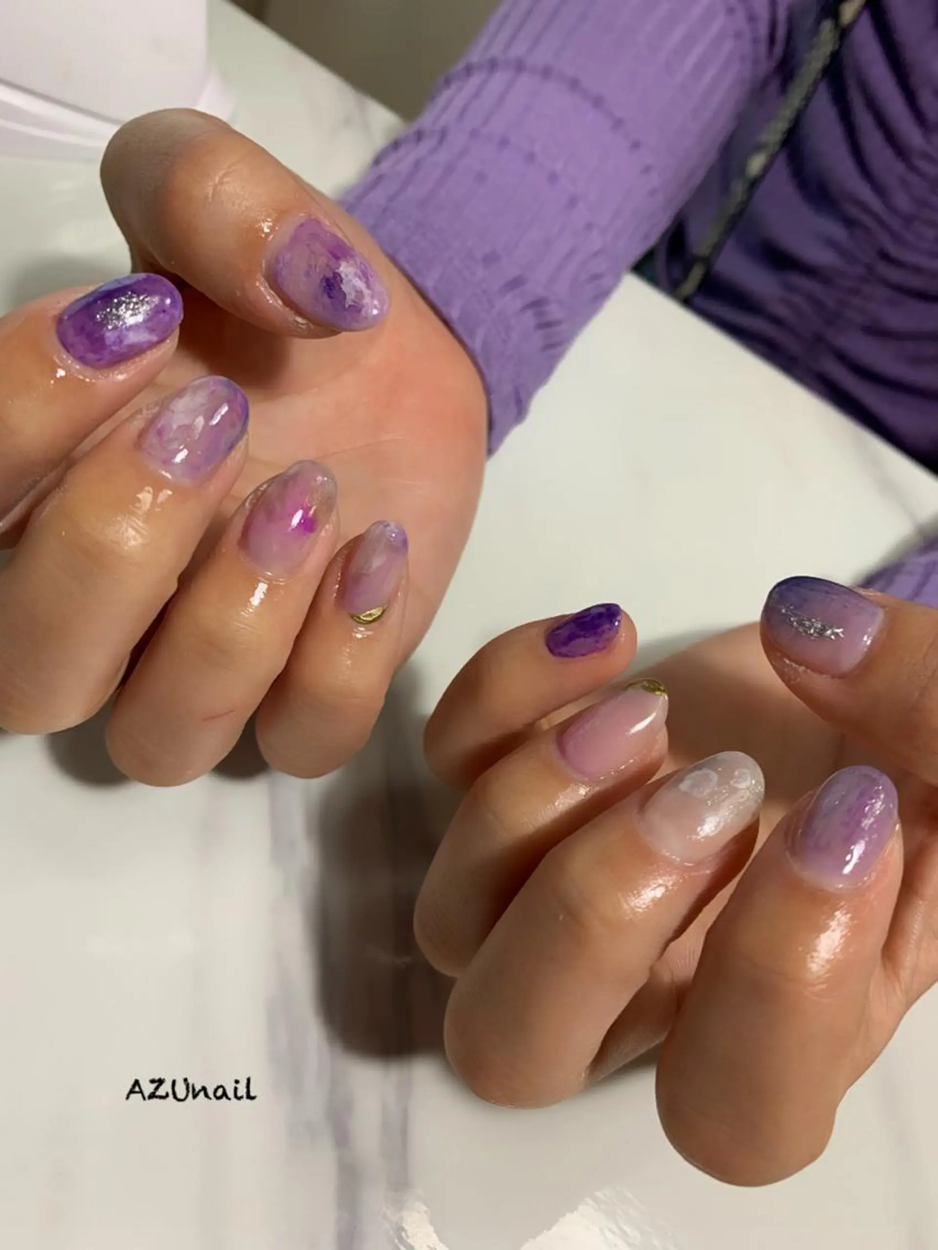 ネイル AZU nailのネイルデザイン