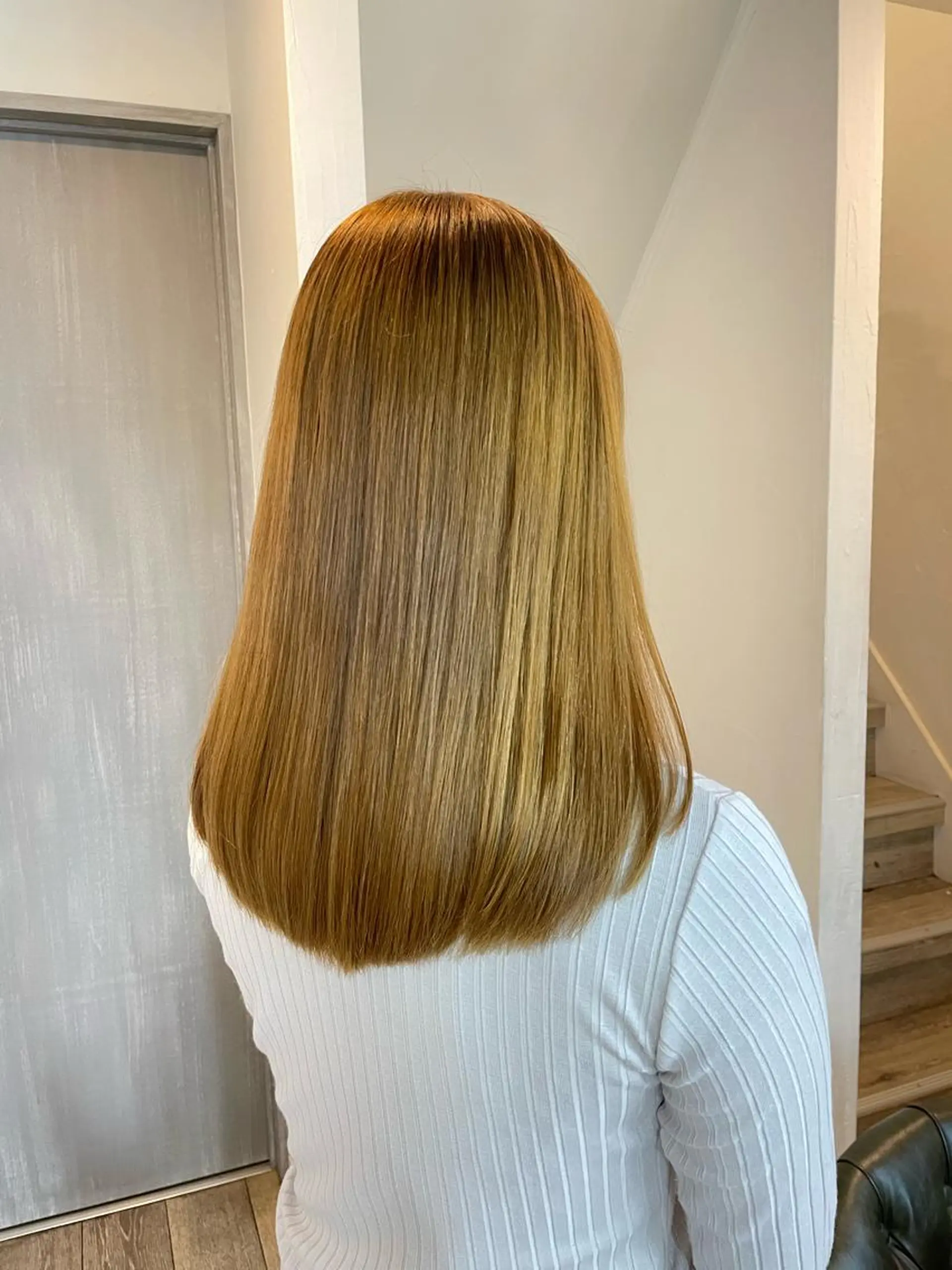 セミロング 大人ガーリー🕊 Lewinはるのヘアスタイル