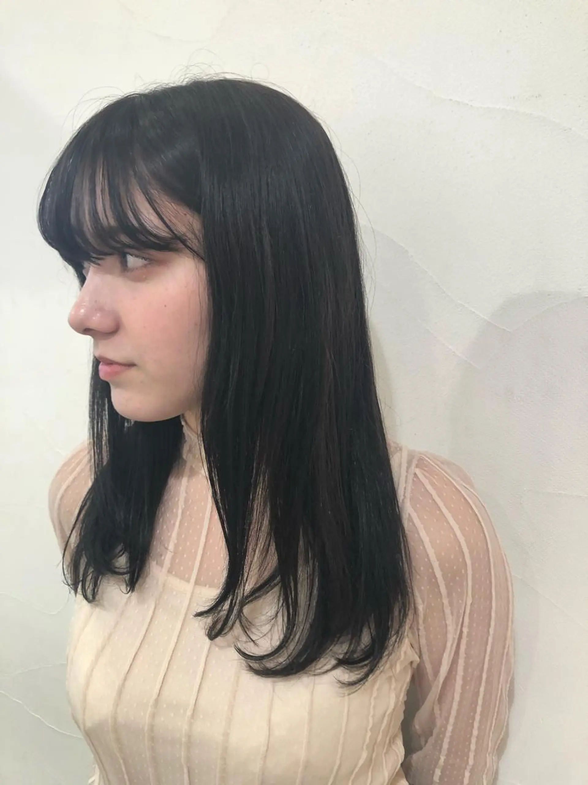 ロング カラー グレージュ トリートメント 🌞メンズパーマ ONOE💈のヘアスタイル