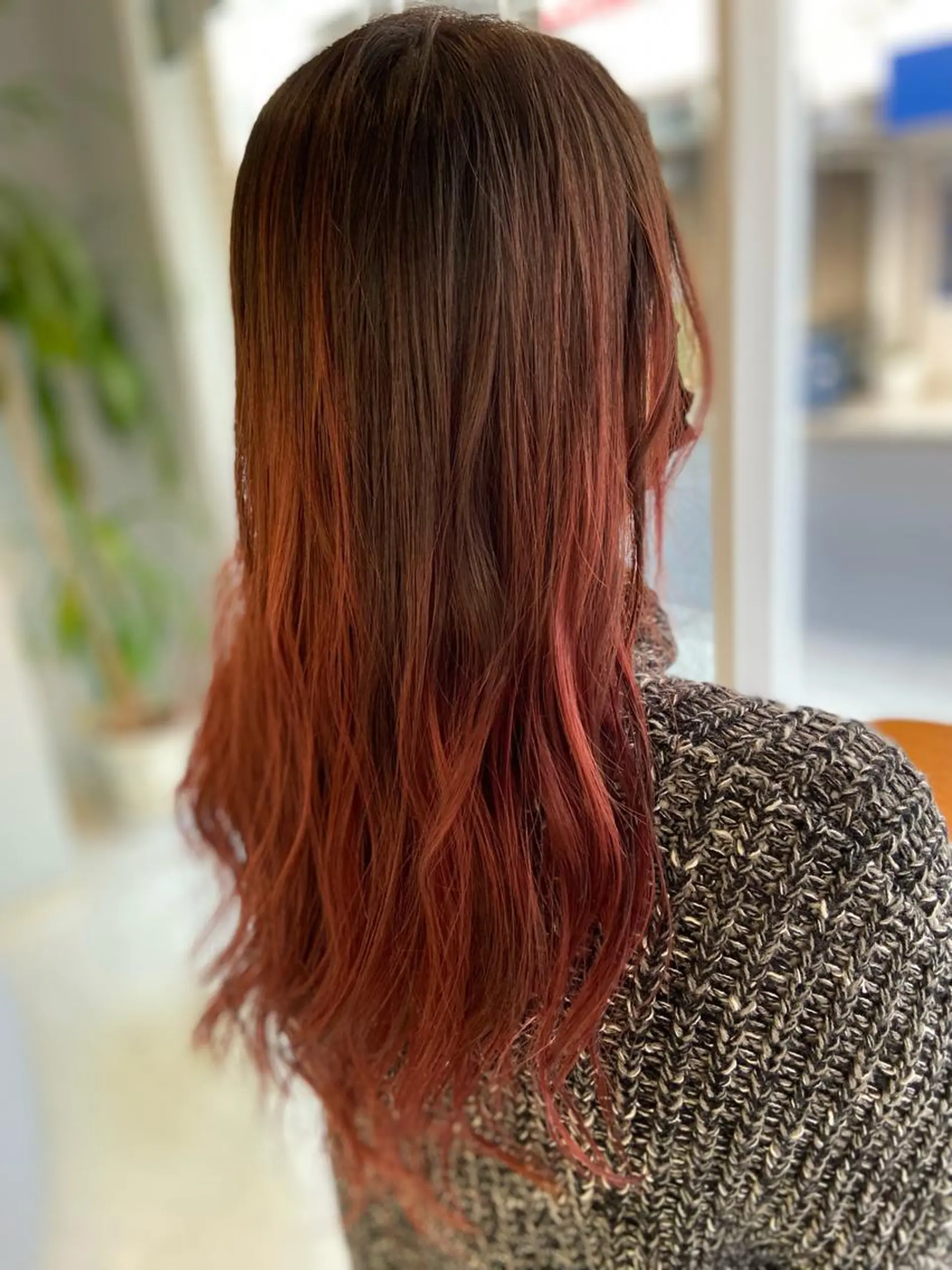 ロング カラー ヘアカラー トリートメント 菊地 美憂のヘアスタイル