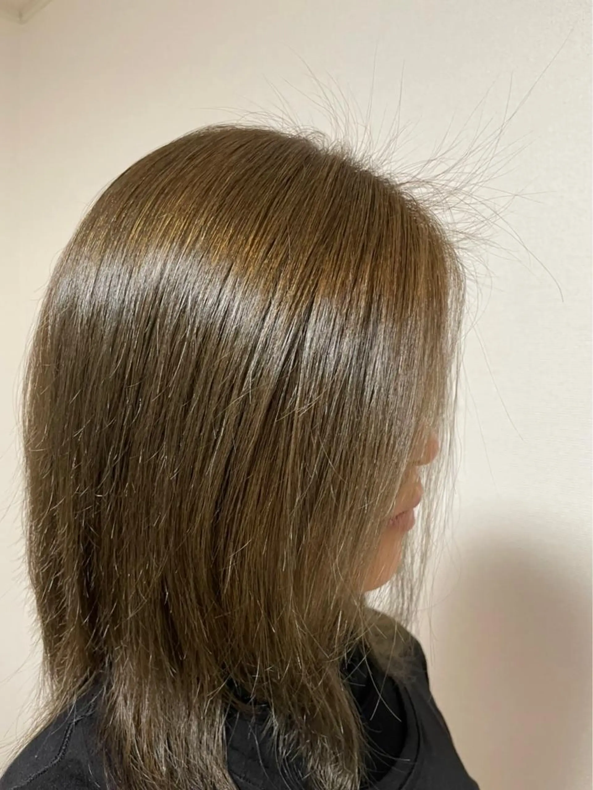 カラー フェニーチェ高崎所属・鶴谷 麻衣のヘアスタイル