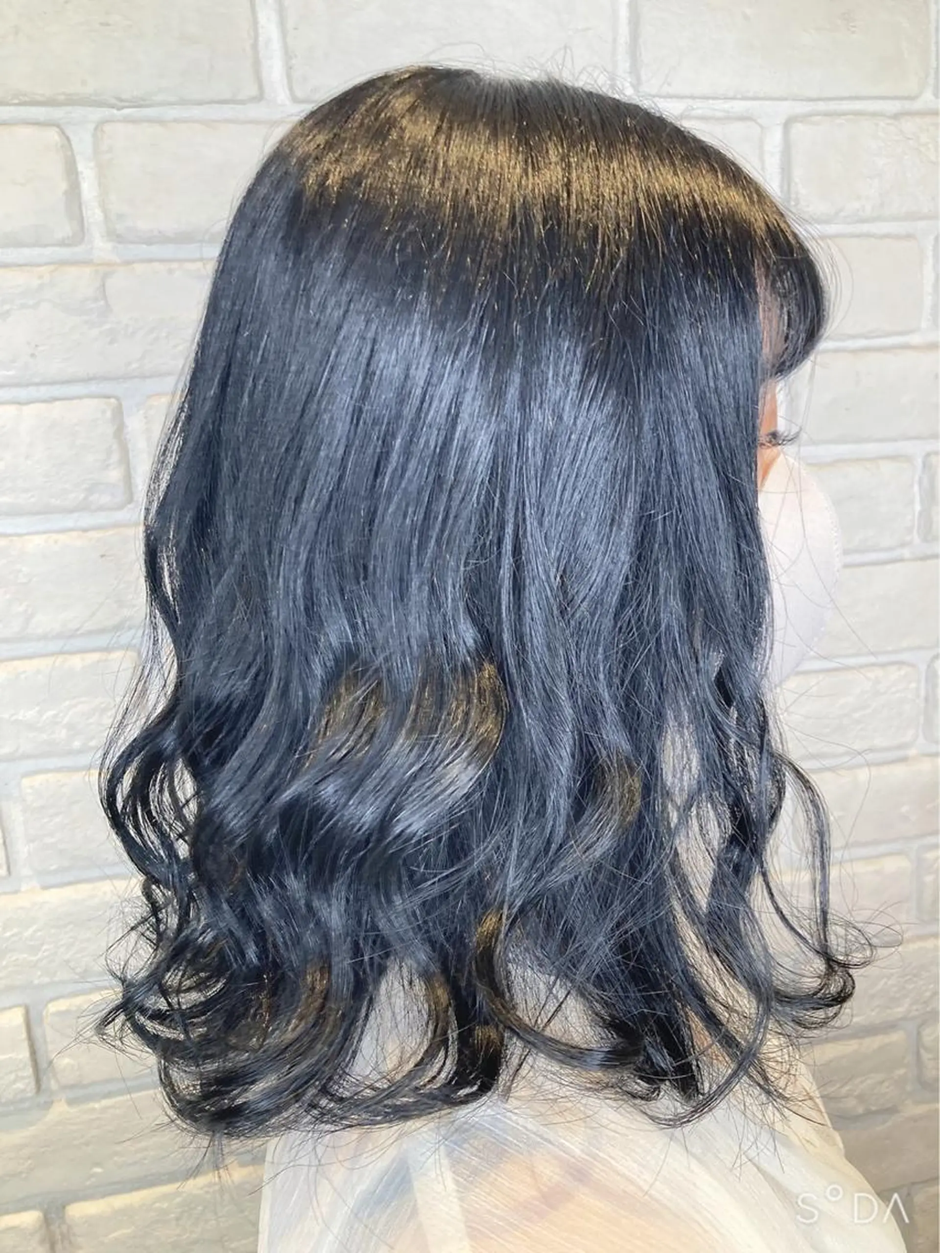 ミディアム カット ヘアカラー トリートメント 🎀しゅな/韓国 レイヤー/透明感♡のヘアスタイル