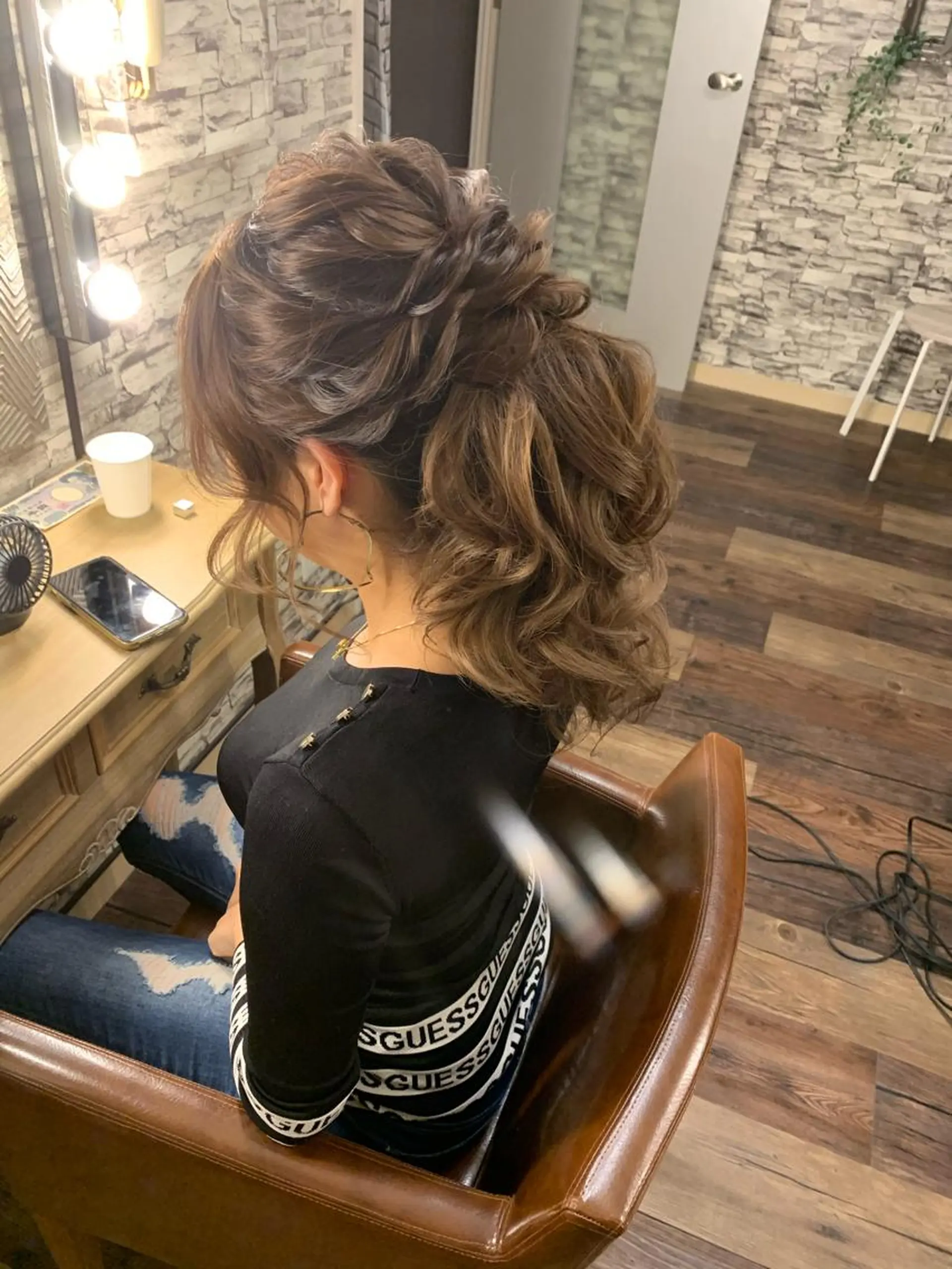 ロング ヘアアレンジ hair make  Lucciのヘアスタイル