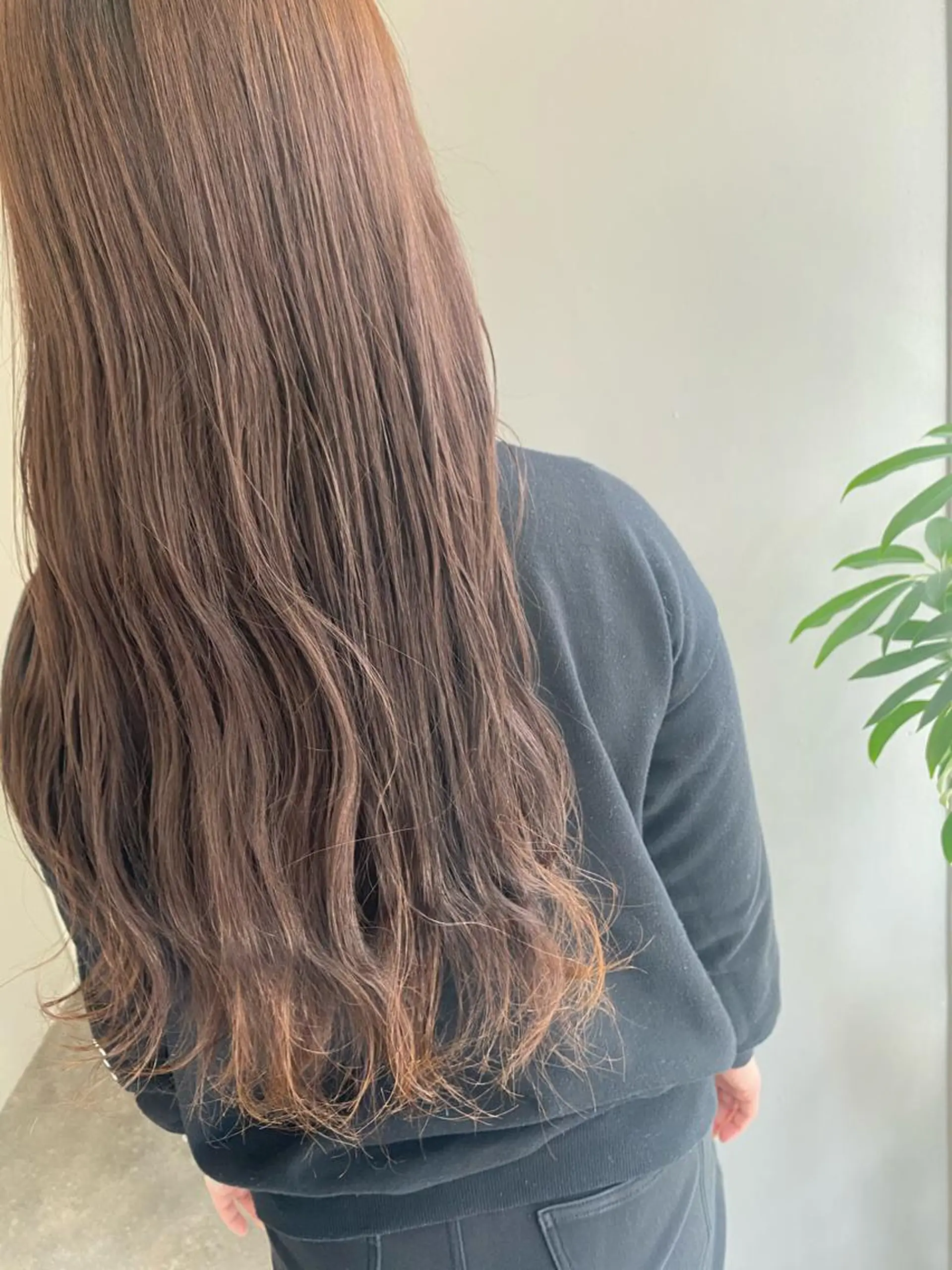 ロング カラー ヘアアレンジ ベージュカラー ボブ /ニュアンス/ satomi🧸💖のヘアスタイル