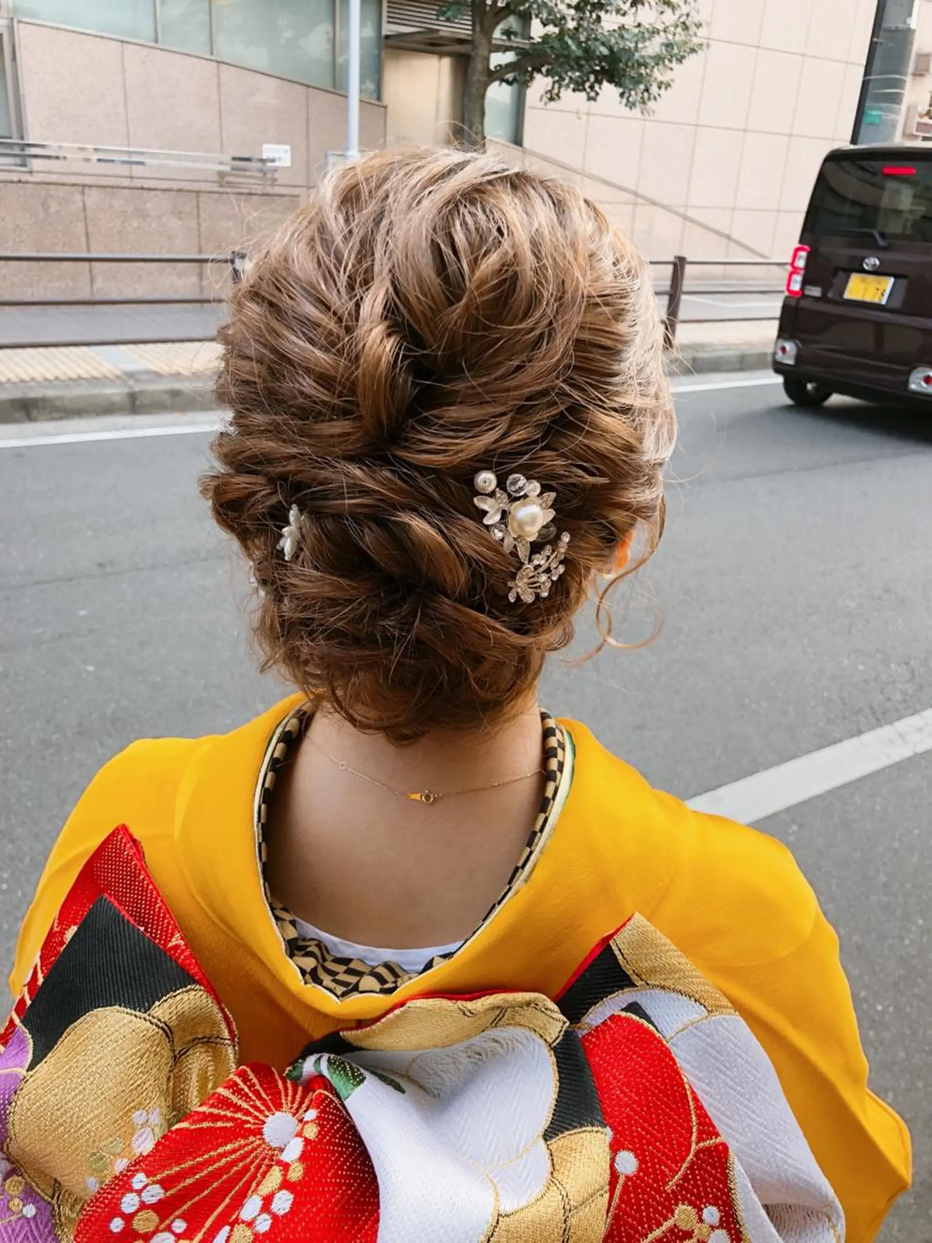 ミディアム 國次 夕貴のヘアスタイル