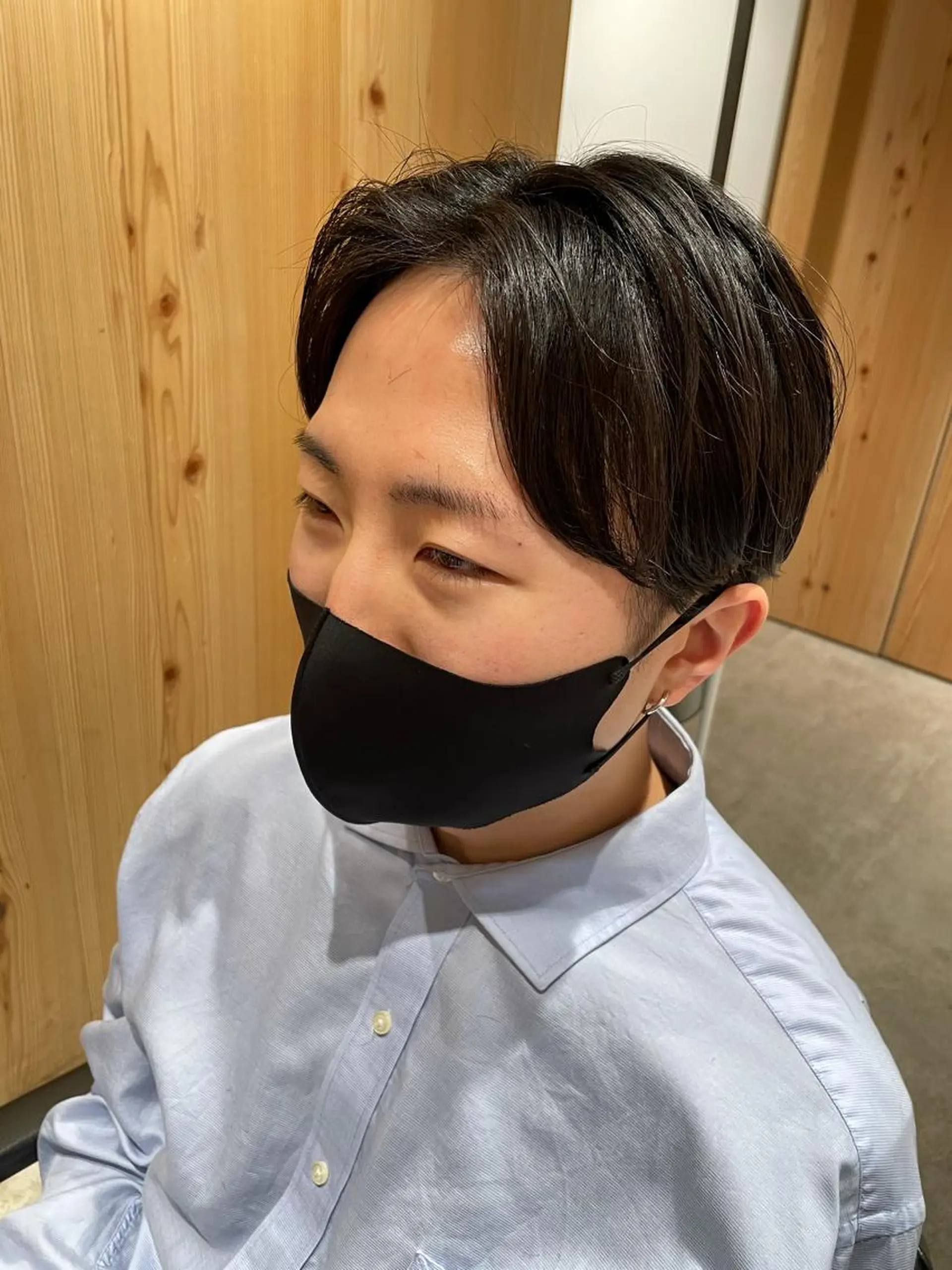 ショート カラー パーマ ヘアアレンジ メンズ パーソナルカラー合わ せたカラー🤍なつみのヘアスタイル