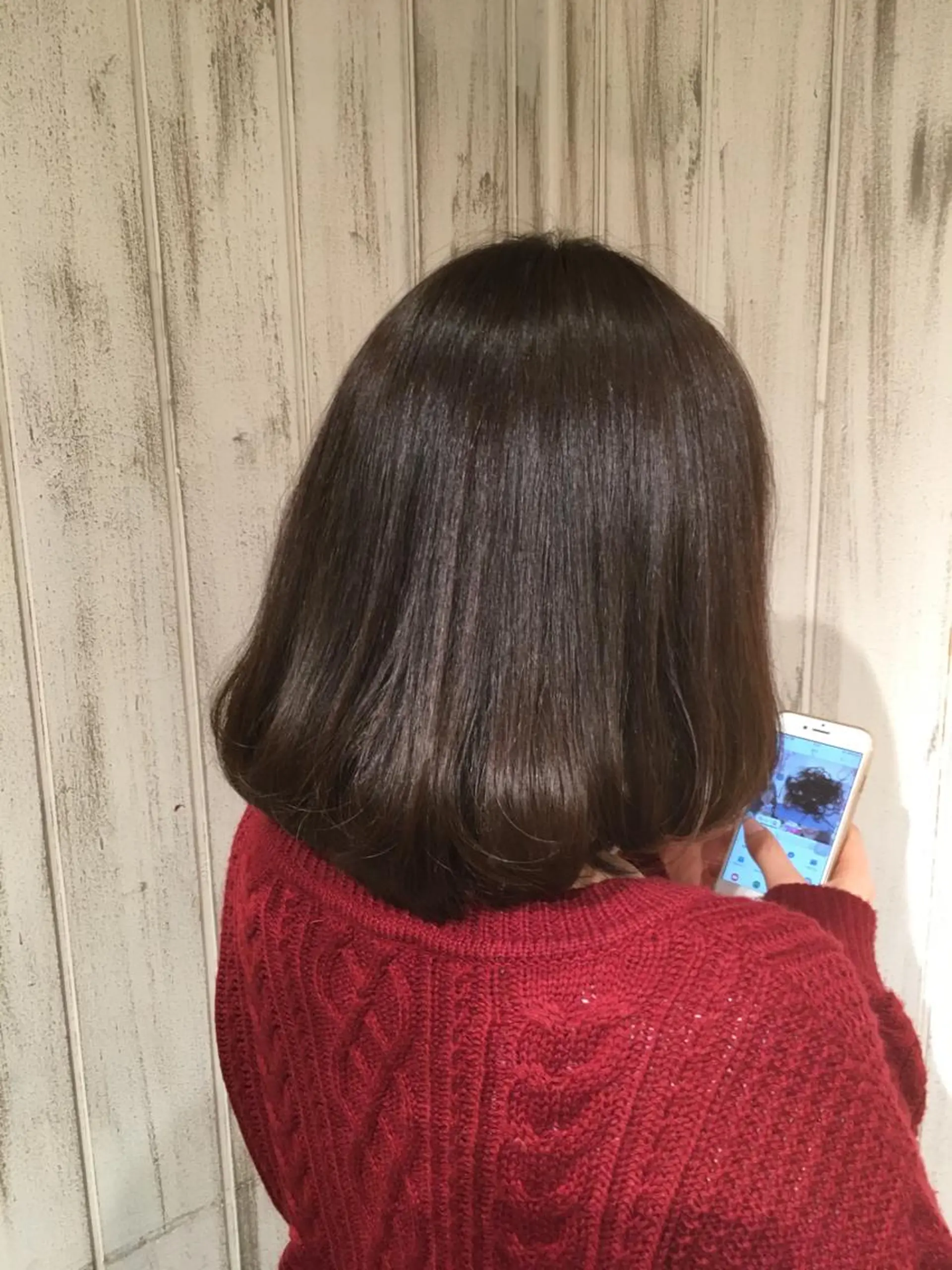 ミディアム ボブ 永井大樹✨ 透明感カラー✨のヘアスタイル