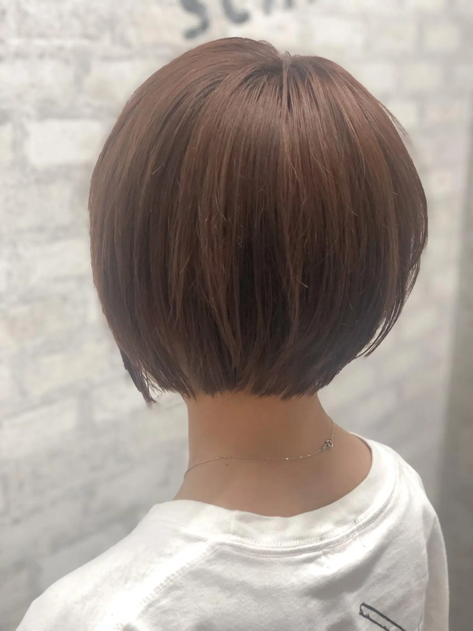 ショート カラー 前下がりボブ ボブ SALOWIN 二子玉川店所属・kei_____ SALOWINのヘアスタイル