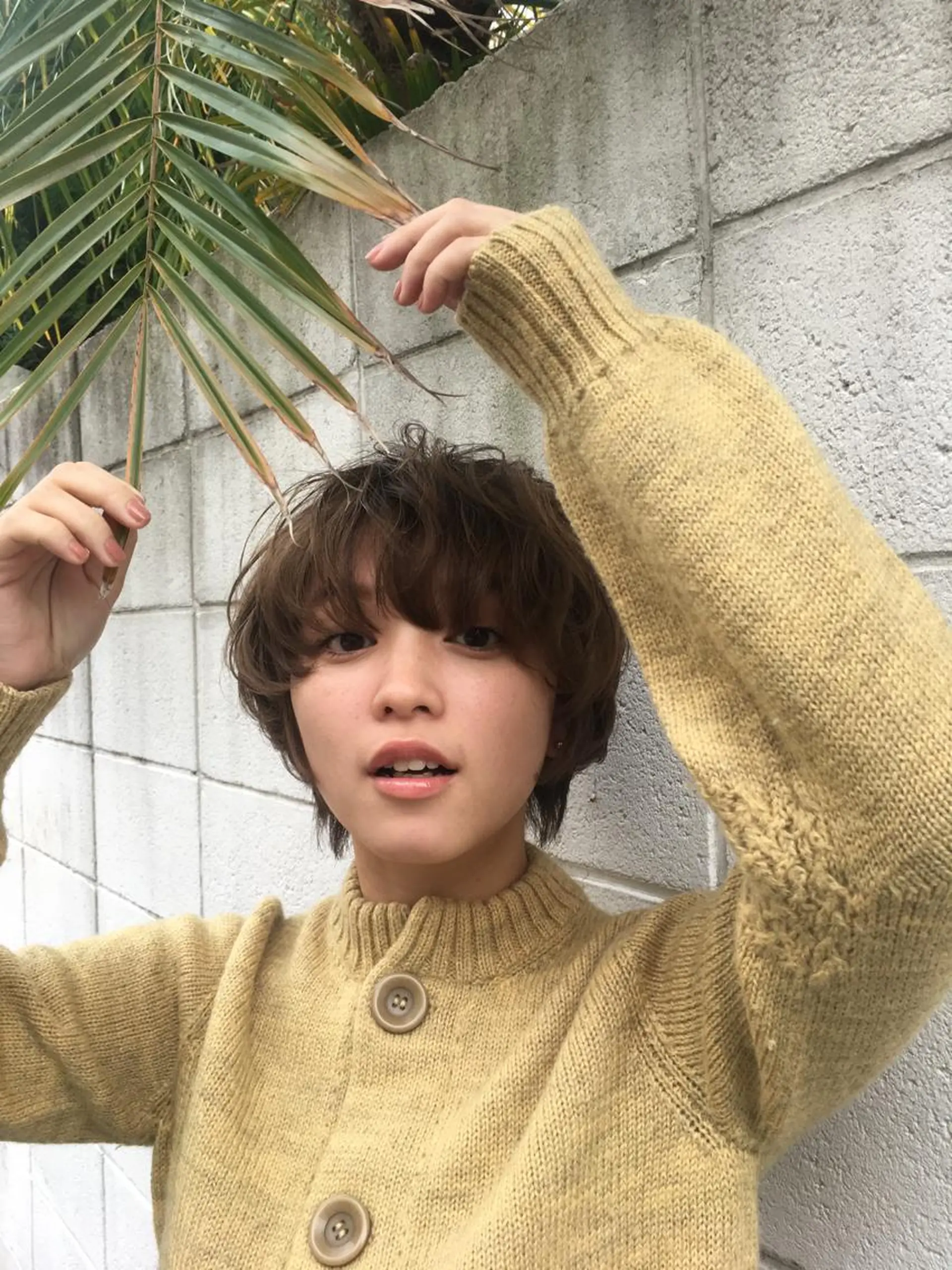 ショート カラー パーマ 🍃透明感/デザイン 店長MASARU🍃のヘアスタイル