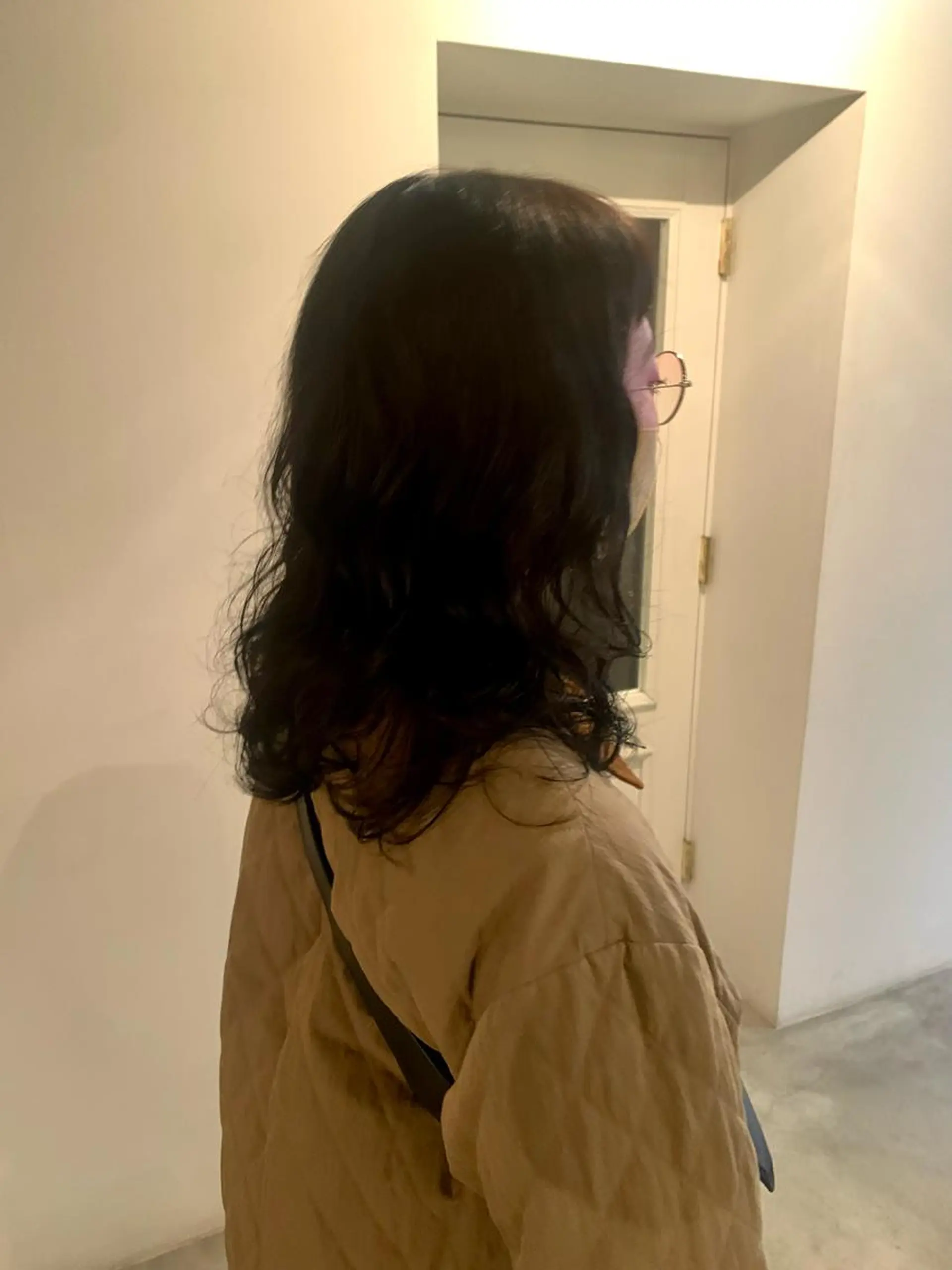 ミディアム カラー パーマ メンズ room3小出 奈央子のヘアスタイル