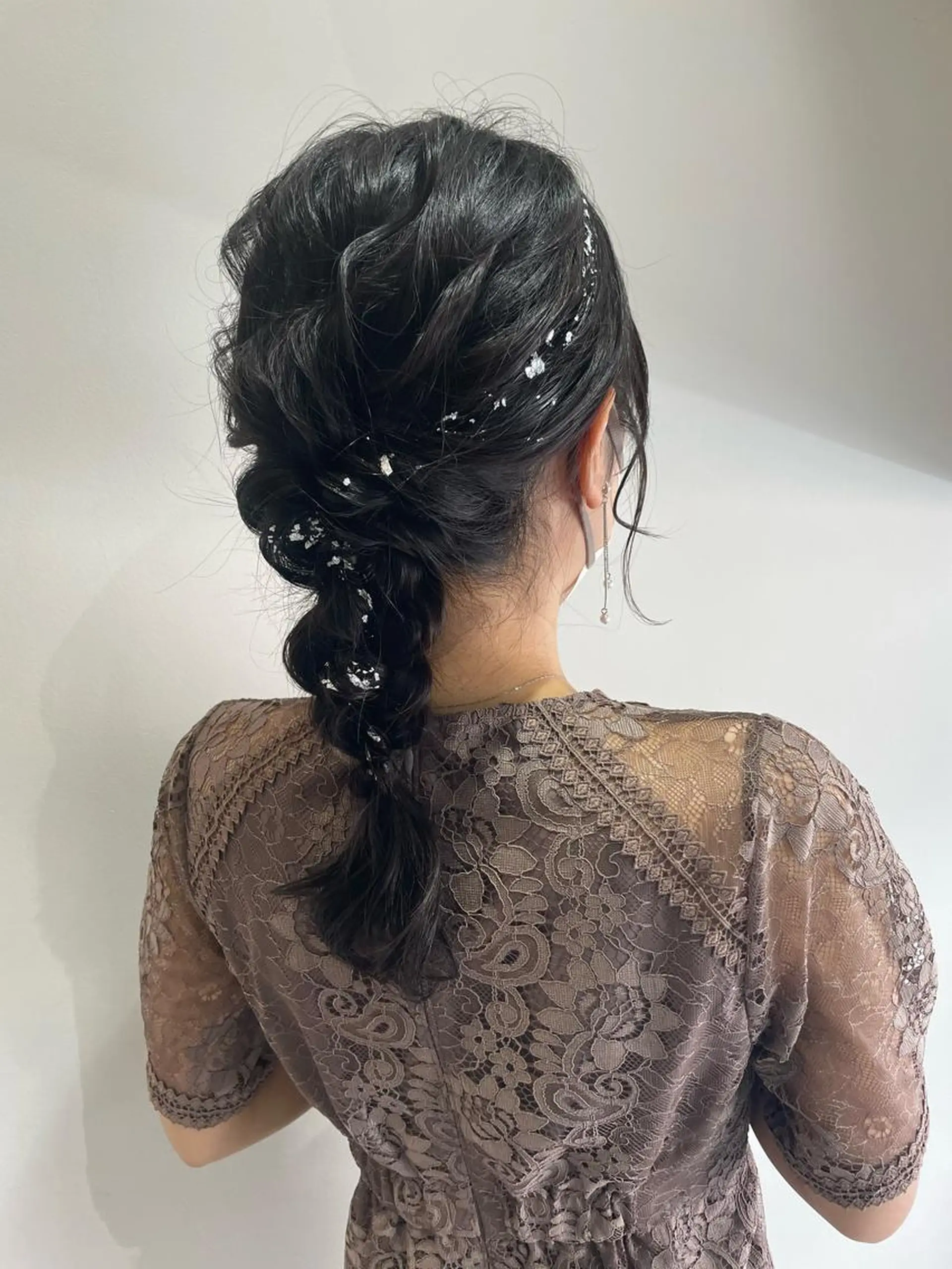 ロング ヘアアレンジ ヘアセット 佐々木 芽衣のヘアスタイル