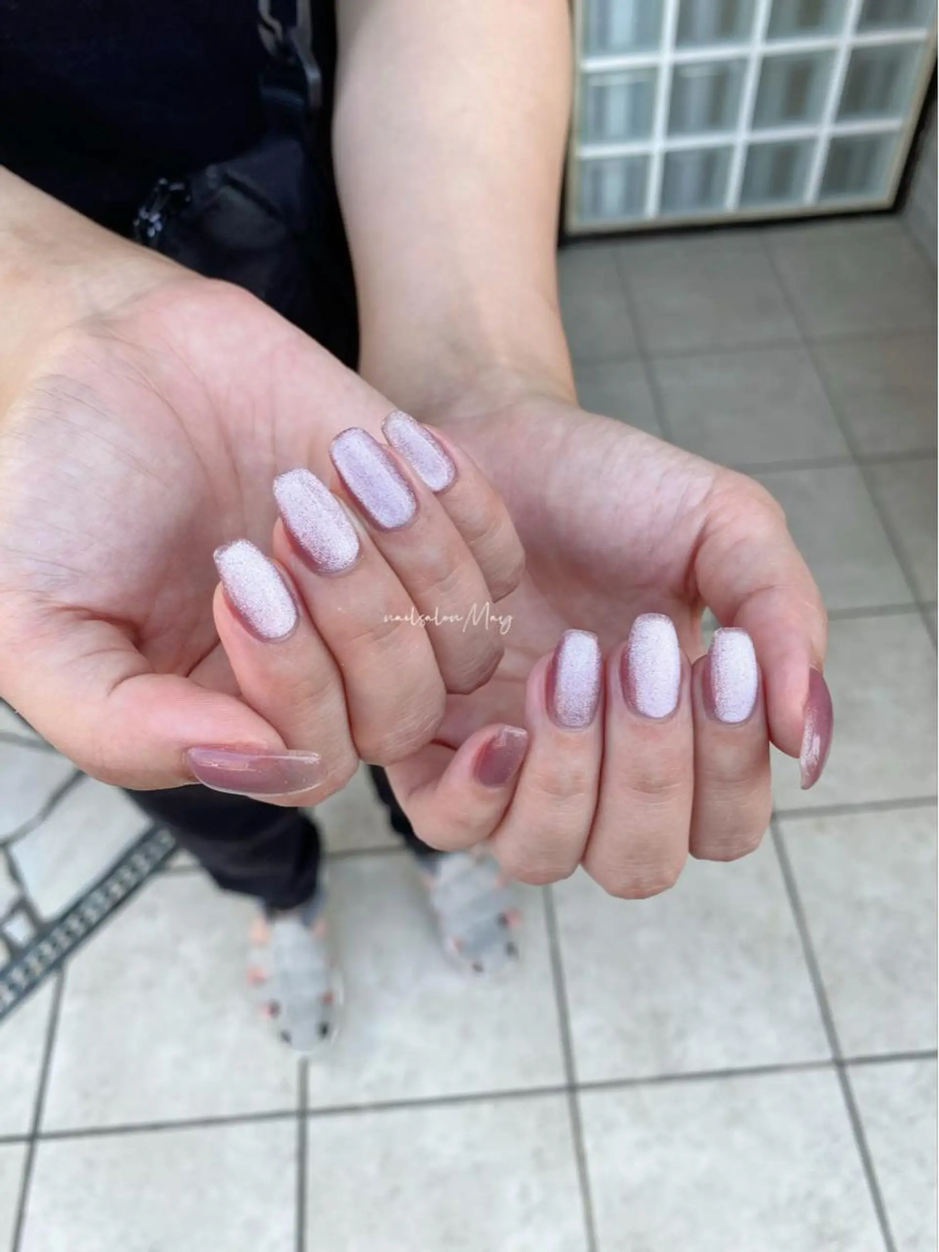 ネイル マグネットネイル ハンドネイル nailsalon mayのネイルデザイン