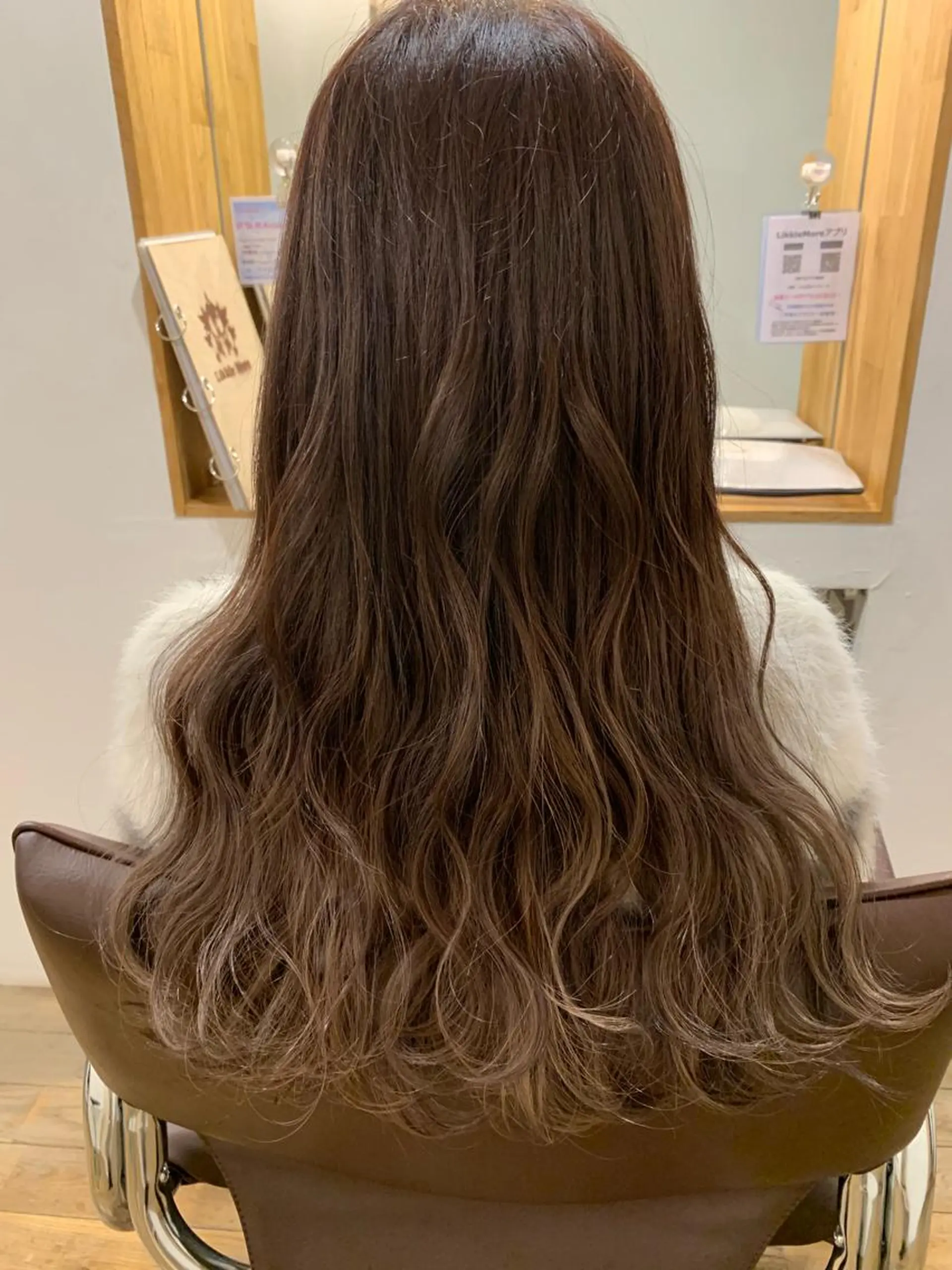 ロング カラー グラデーションカラー グレージュ ヘアカラー Sachiko ❤︎‬Pressのヘアスタイル