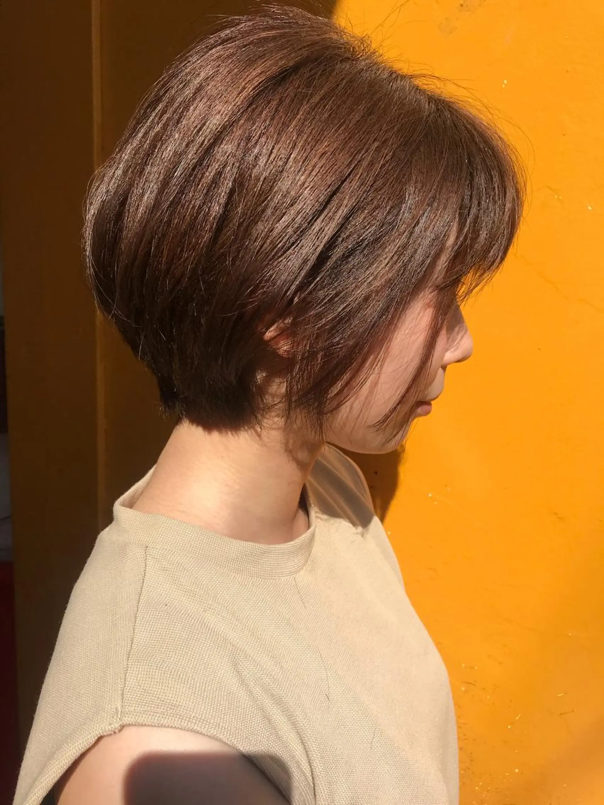 ショート ショートボブ ボブ ショートヘア カット ヘアカラー トリートメント さの あやねのヘアスタイル