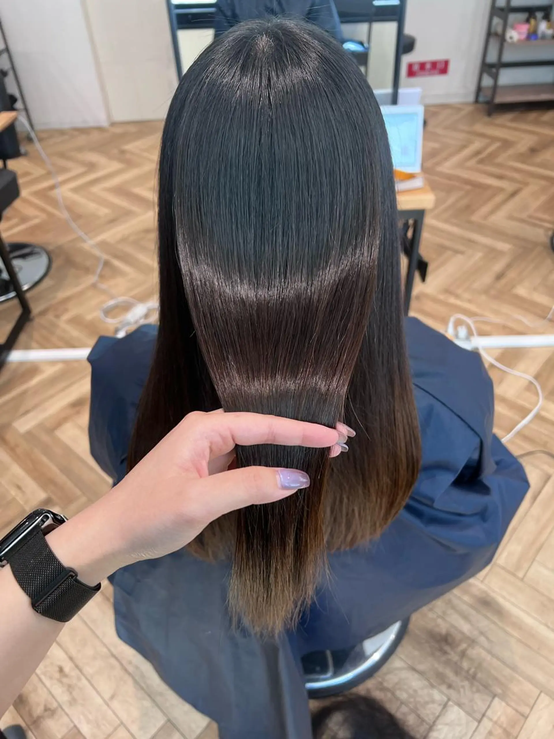 ロング YUNA ユウナのヘアスタイル