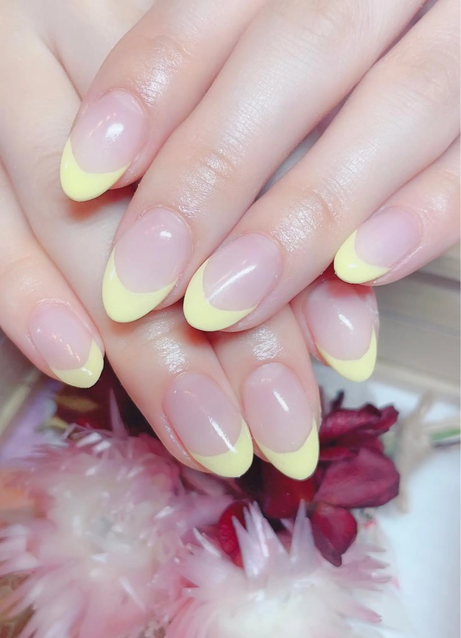 ネイル フレンチネイル fleur nailのネイルデザイン