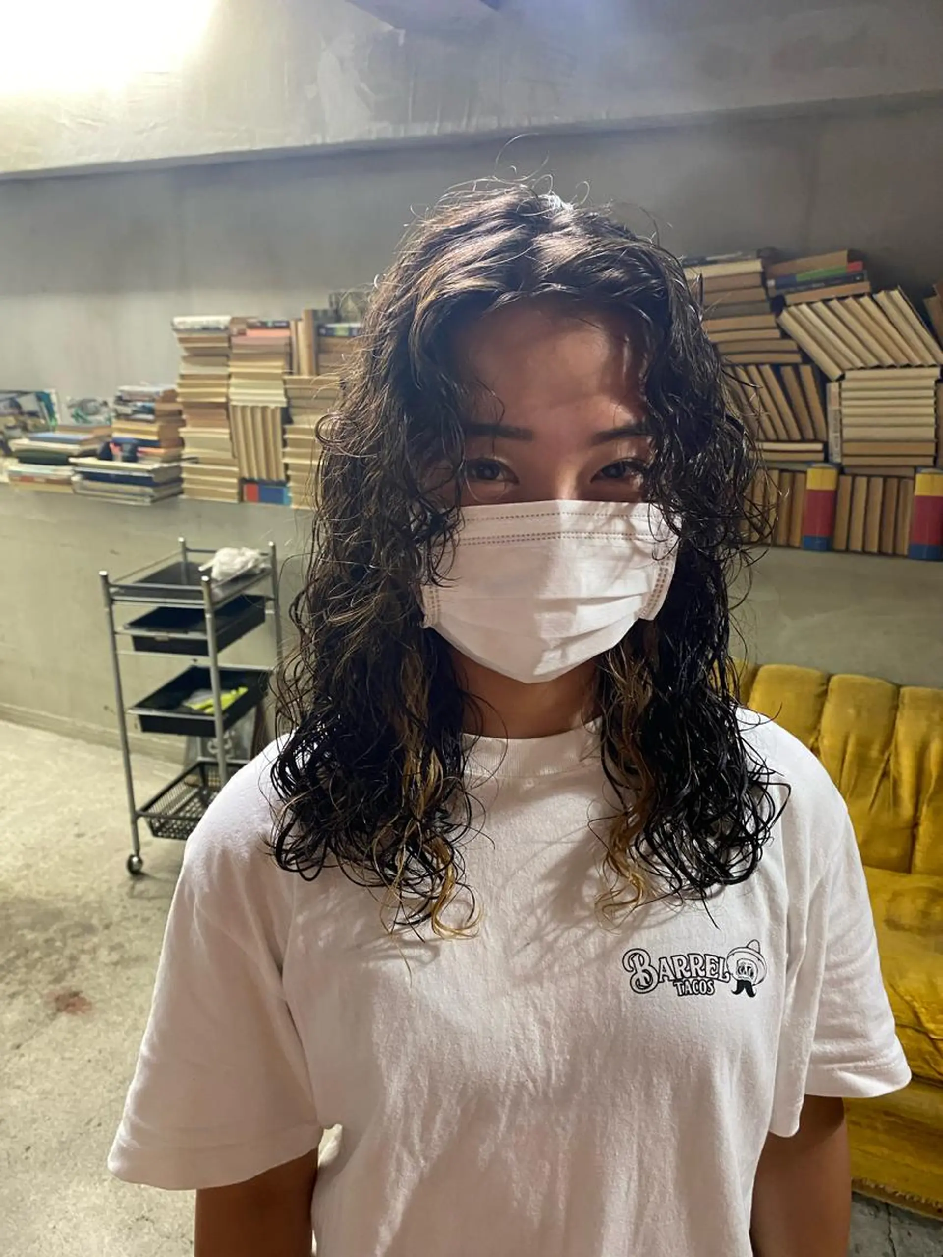 ミディアム パーマ お任せヘア☘️☘️ 及川渚のヘアスタイル